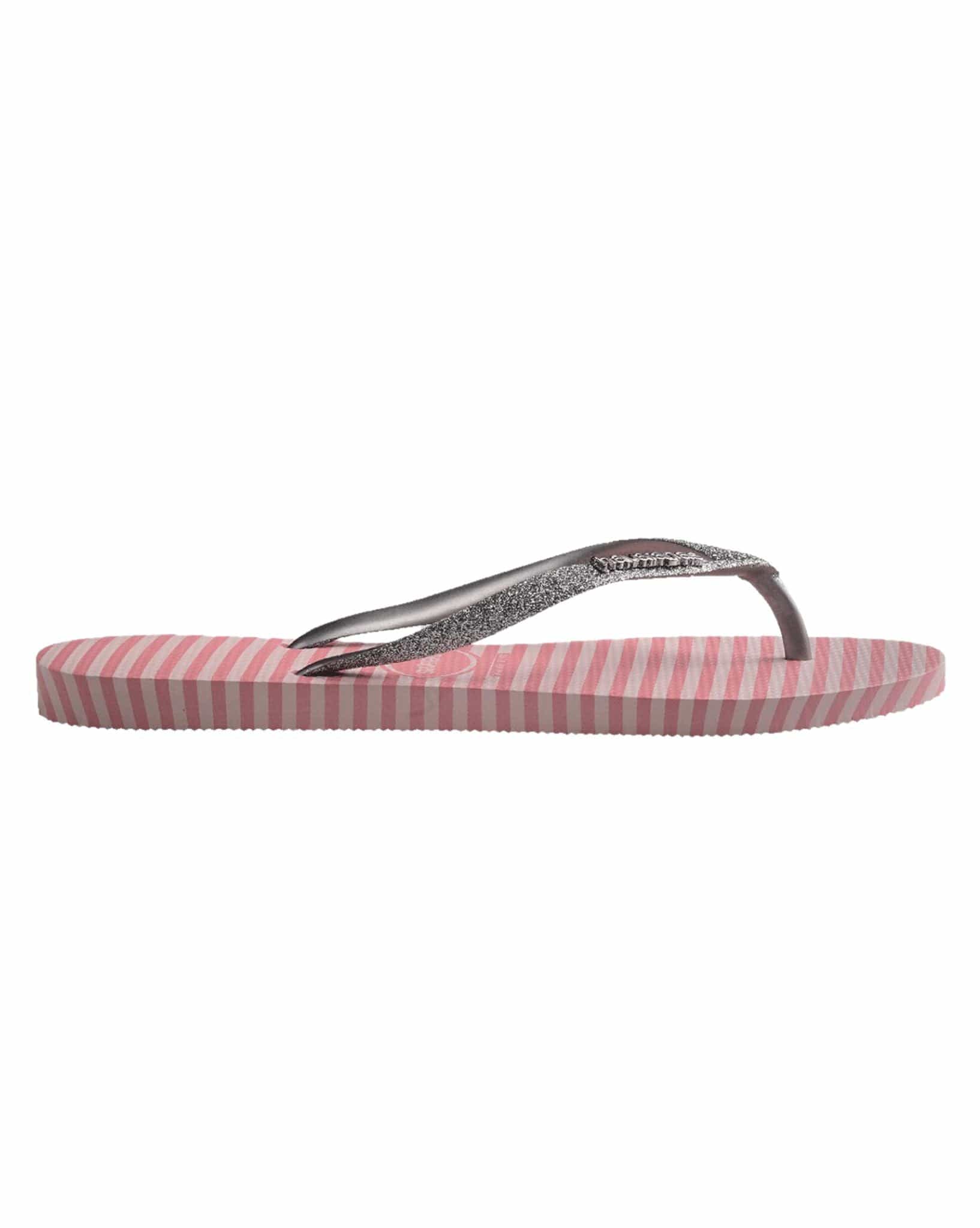 Havaianas Womens Slim Glitter Stripes