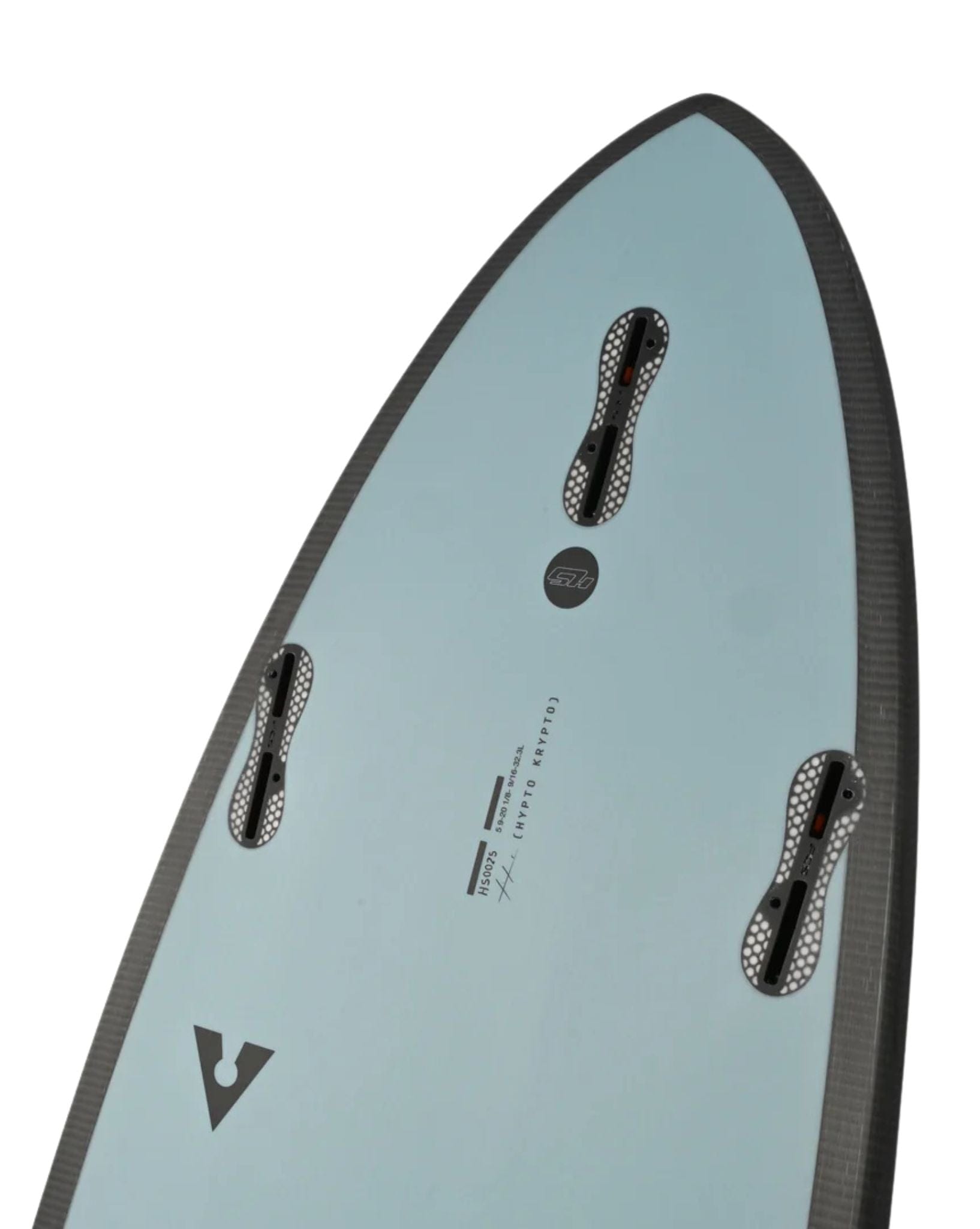 HaydenShapes Hypto Krypto FutureFlex Surfboard - Zephyr Blue