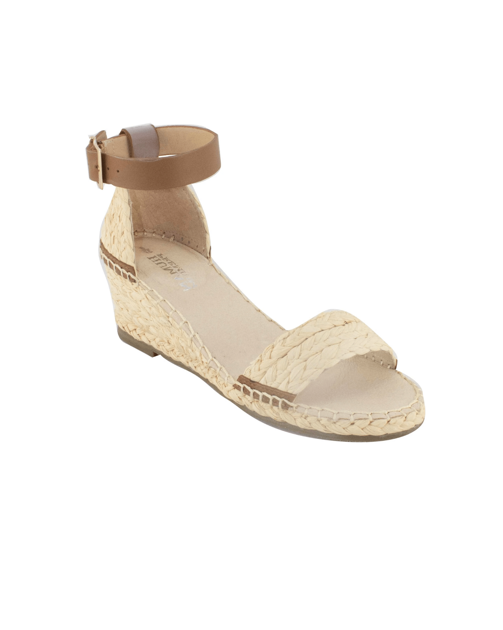 Human Womens Rutherglen Raffia Sandal - Natural
