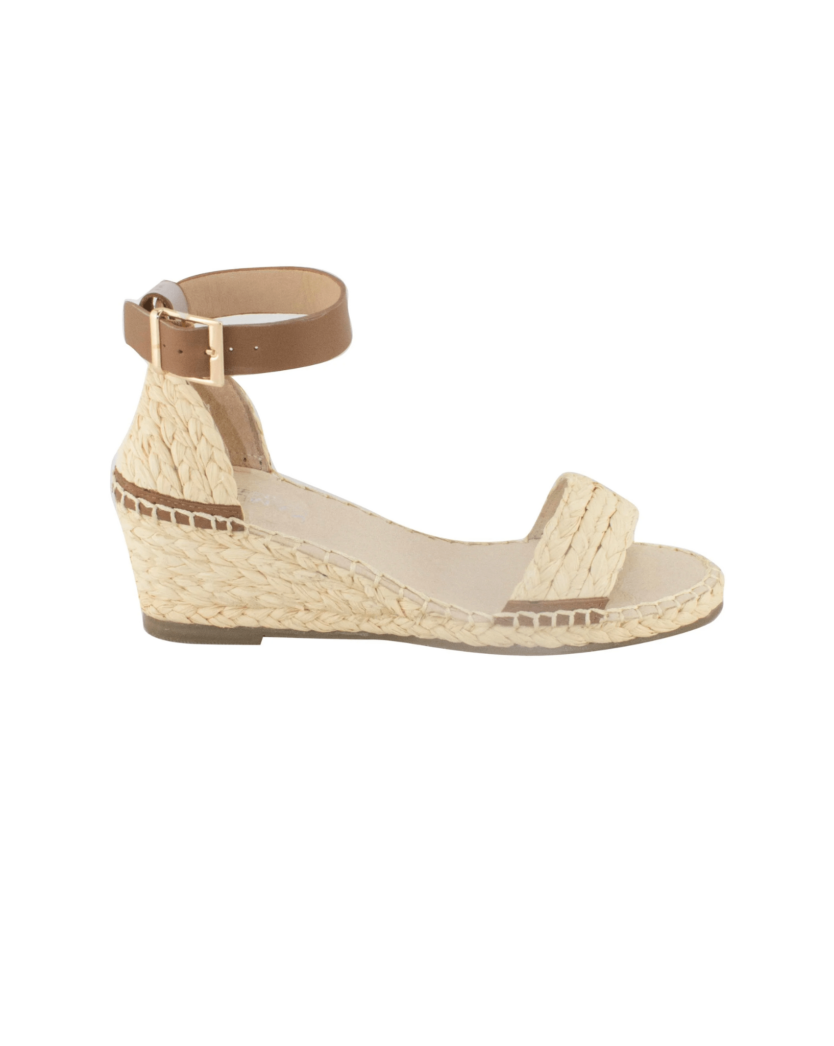 Human Womens Rutherglen Raffia Sandal - Natural