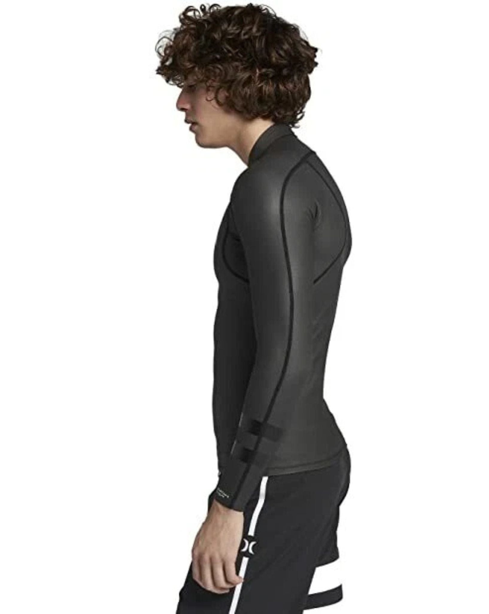 Hurley Mens ADVTG Plus Windskin Jacket - Black