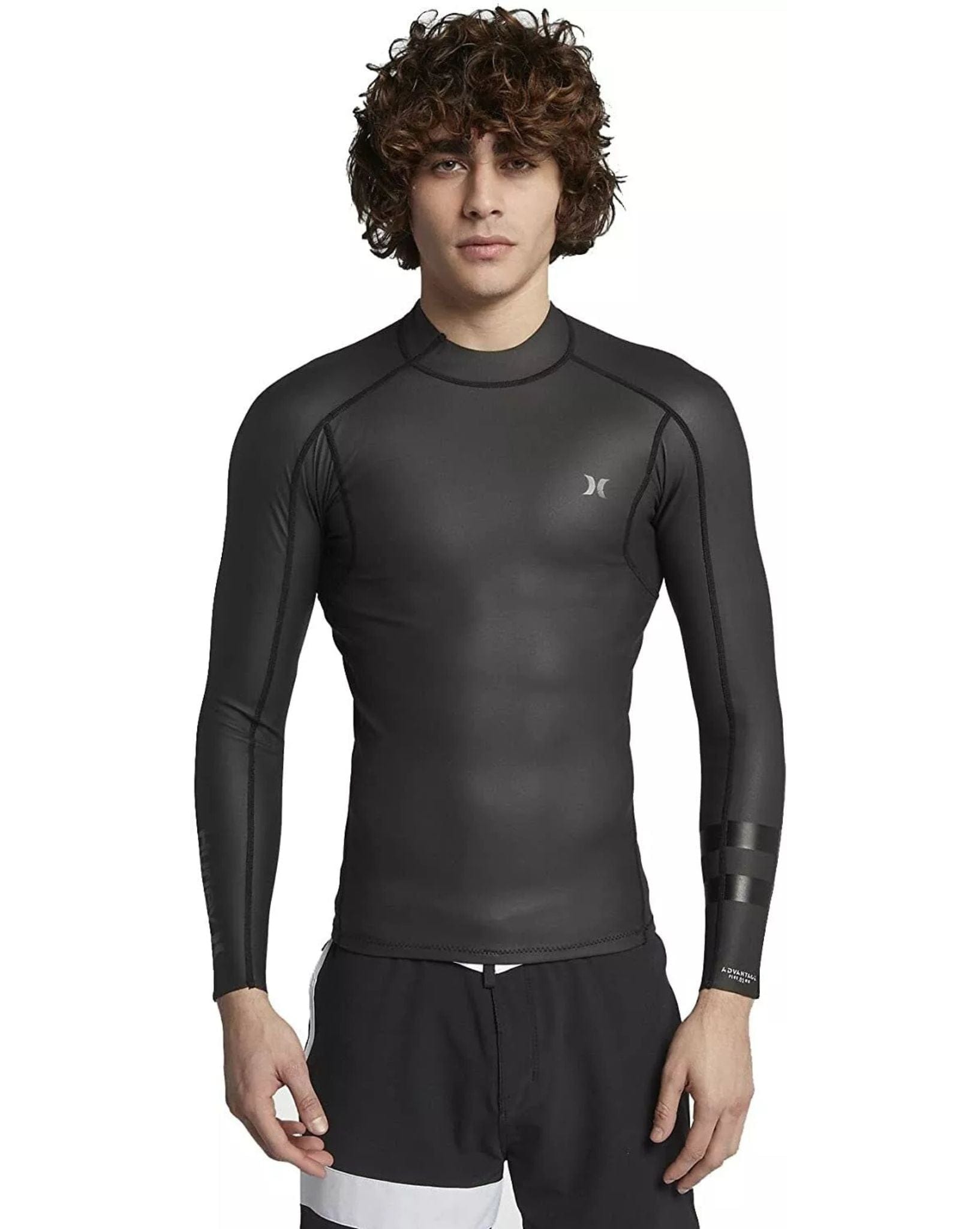 Hurley Mens ADVTG Plus Windskin Jacket - Black