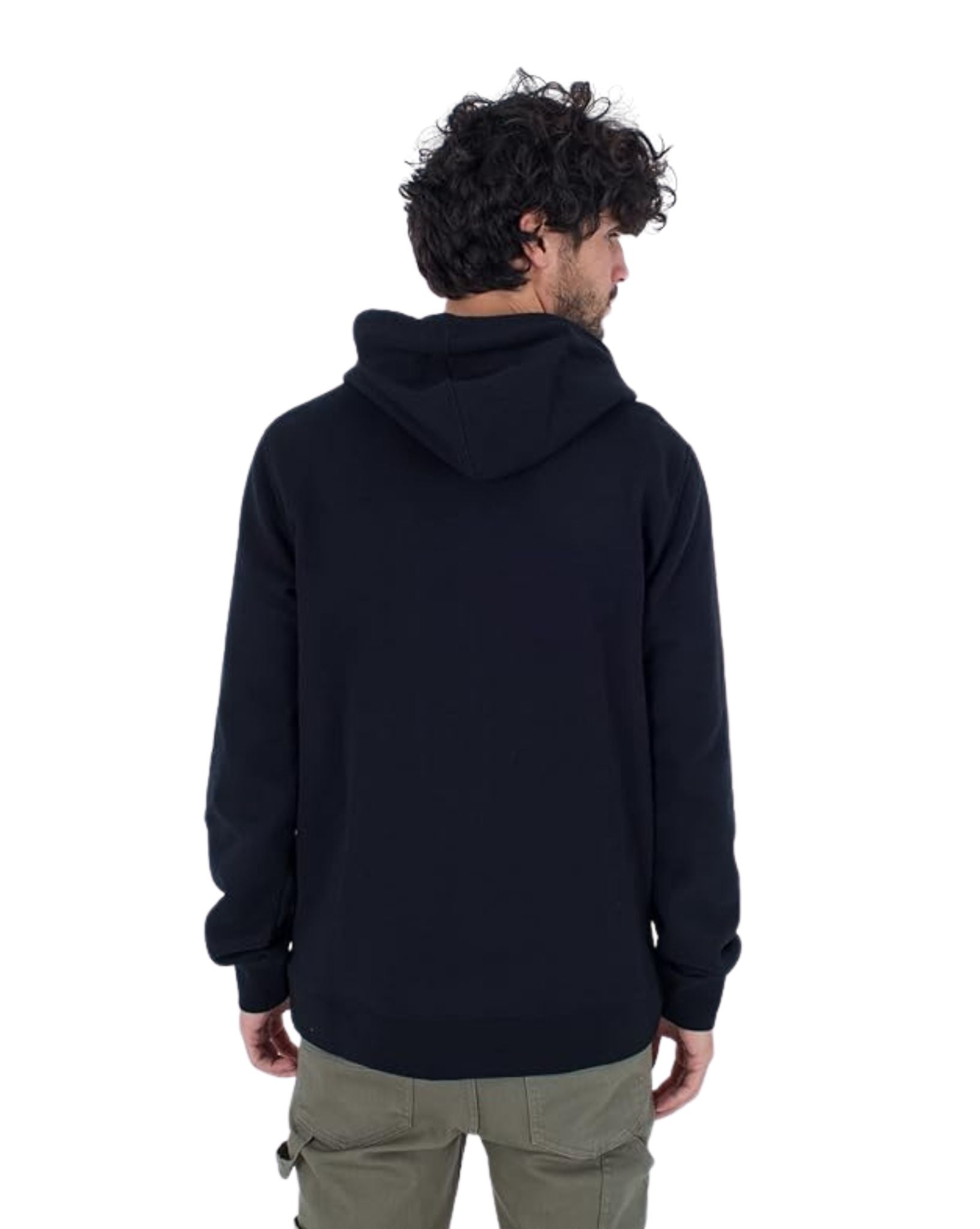 Hurley Mens Box Zip Fleece - Black