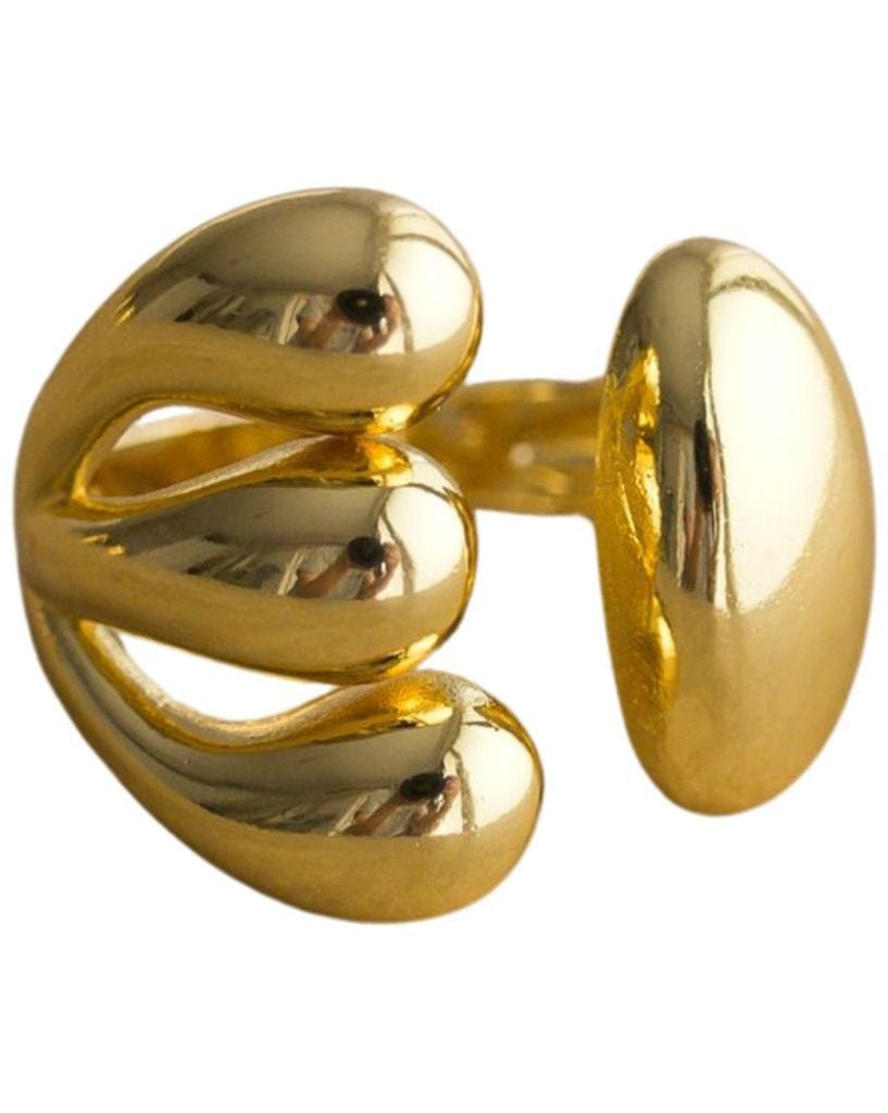 Indigo & Wolfe Gold Abe Ring