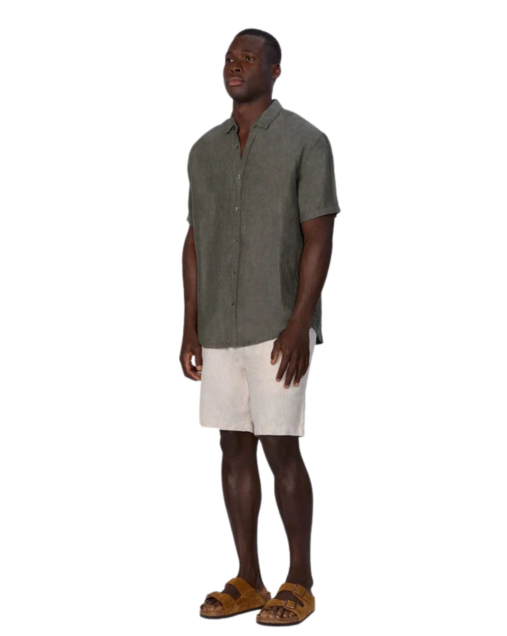Industrie The Trinidad Linen Blend S/S Shirt