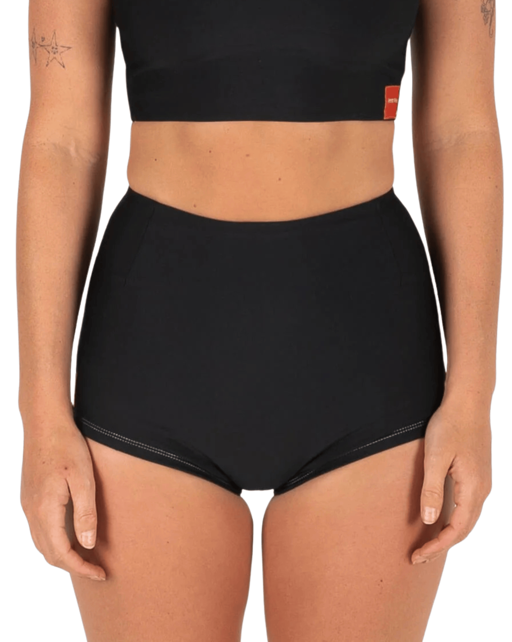 Inner Relm Womens Swim Shorts Inner Relm Confidence Shorts - Black
