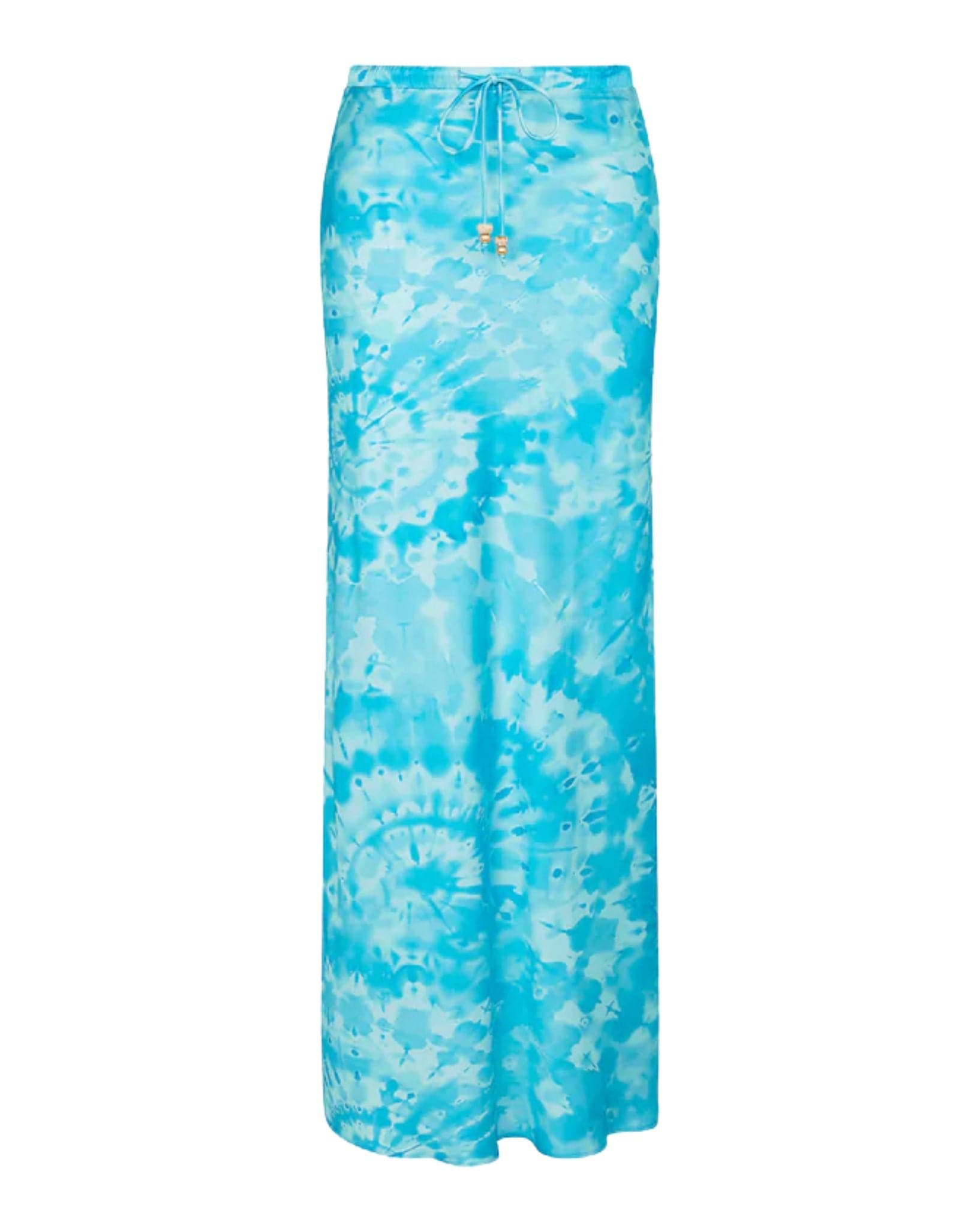 Kulani Kinis Bias Drawstring Maxi Skirt - Starry Seas
