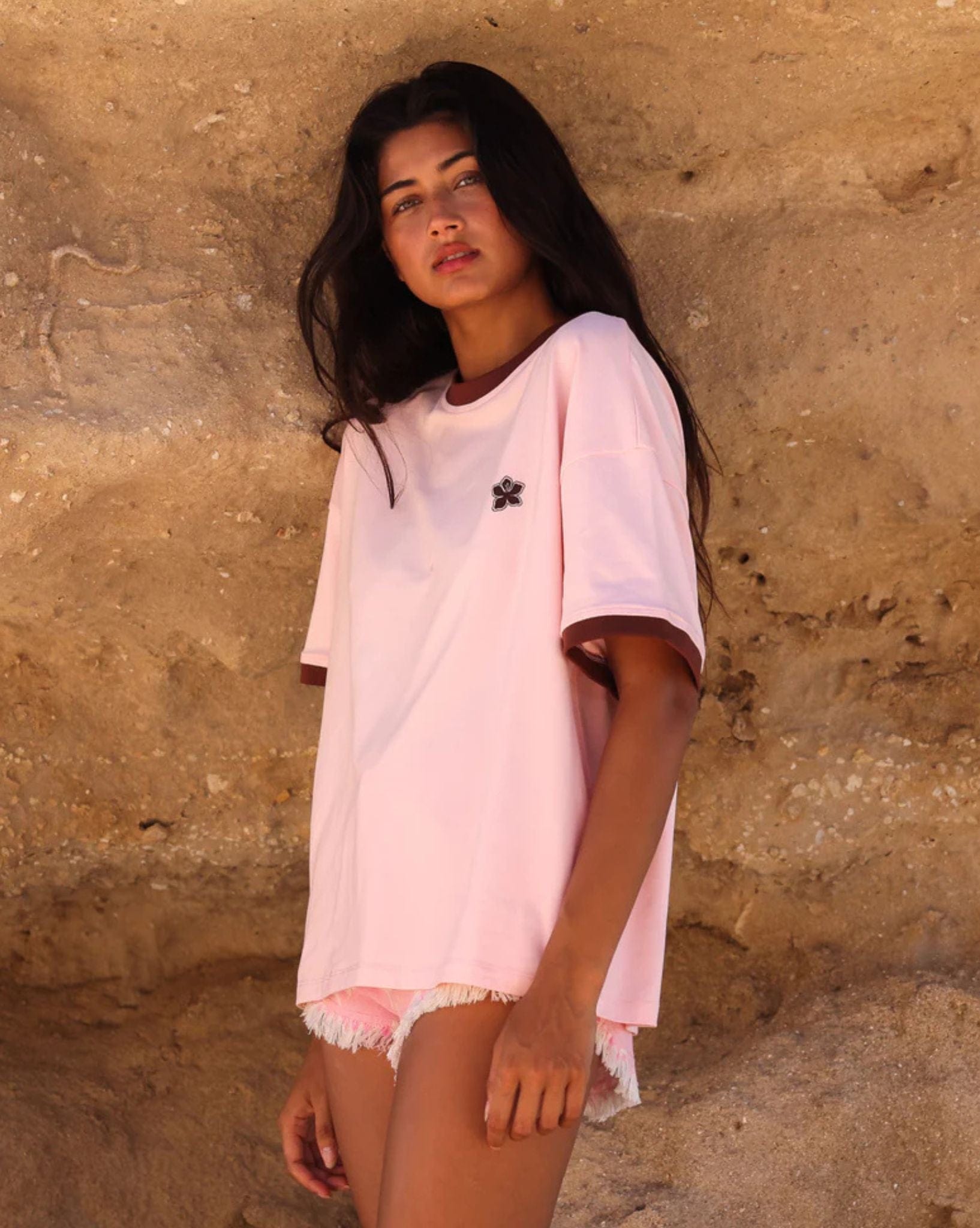Kulani Kinis Boyfriend Bind Tee - Luna Belle