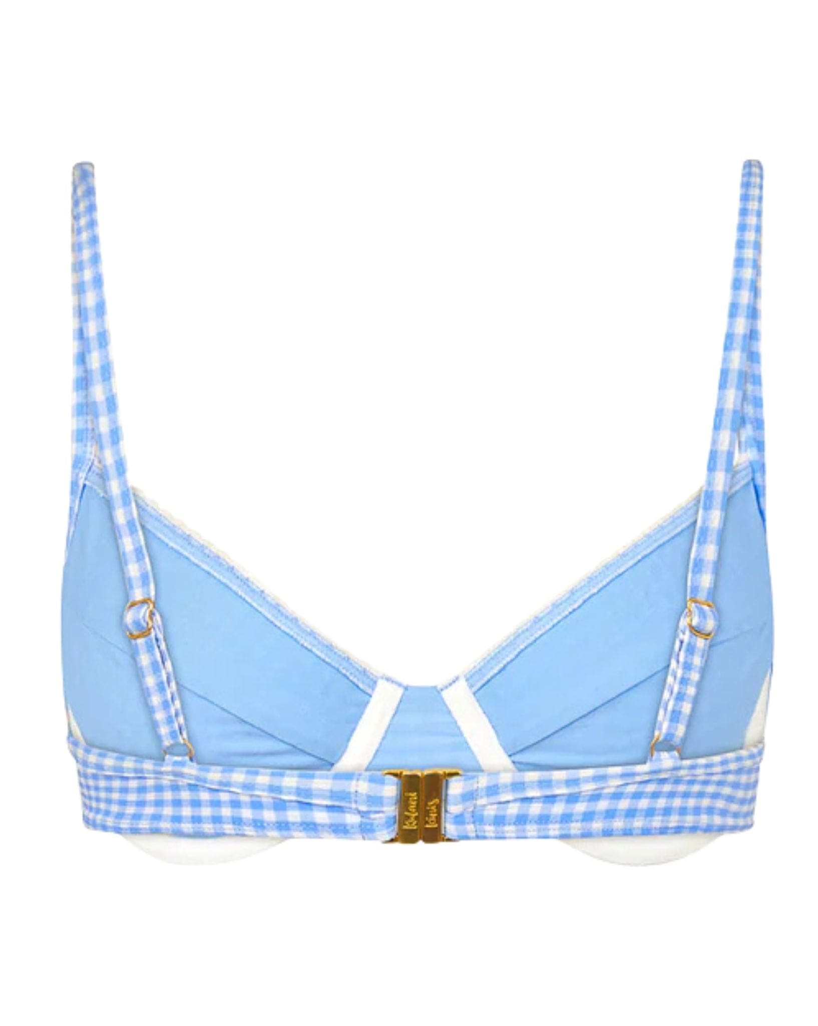 Kulani Kinis Decorative Ditzy Underwire Bikini Top - Skinny Dip
