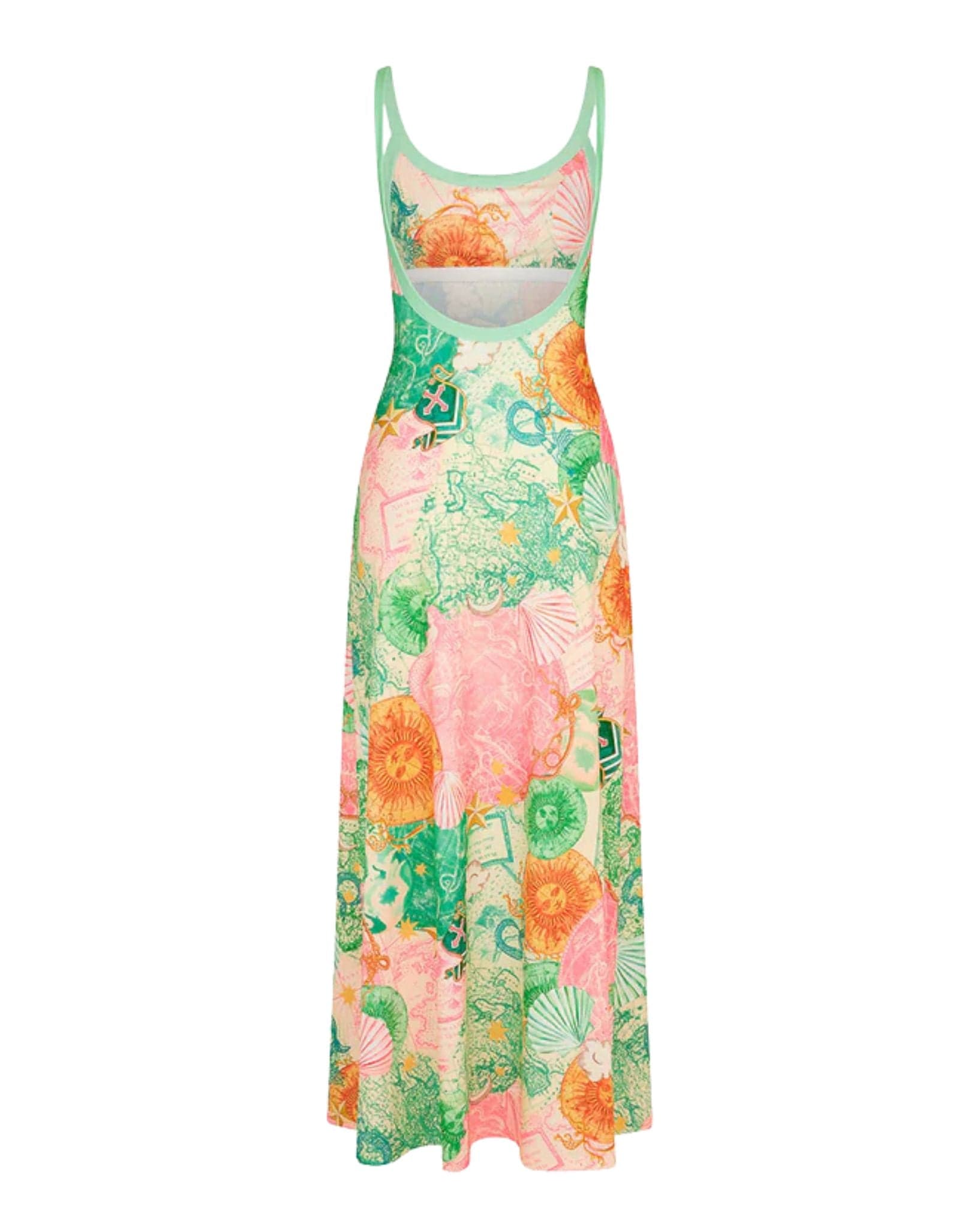 Kulani Kinis Scoop Low Back Maxi Dress  - Neverland