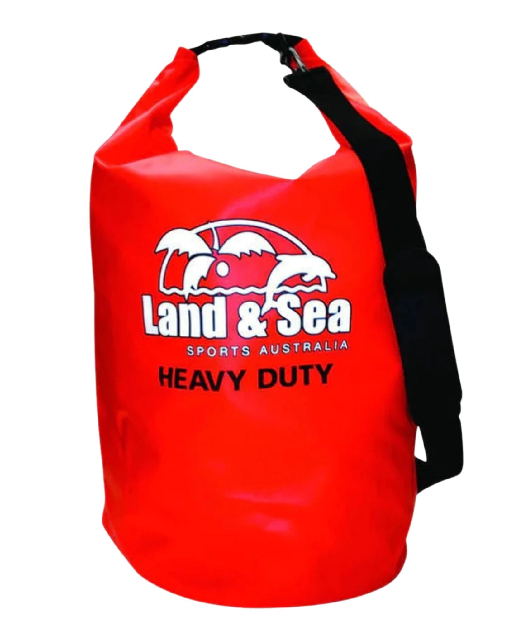 Land & Sea Dry Bag 10L Heavy Duty + Strap Orange