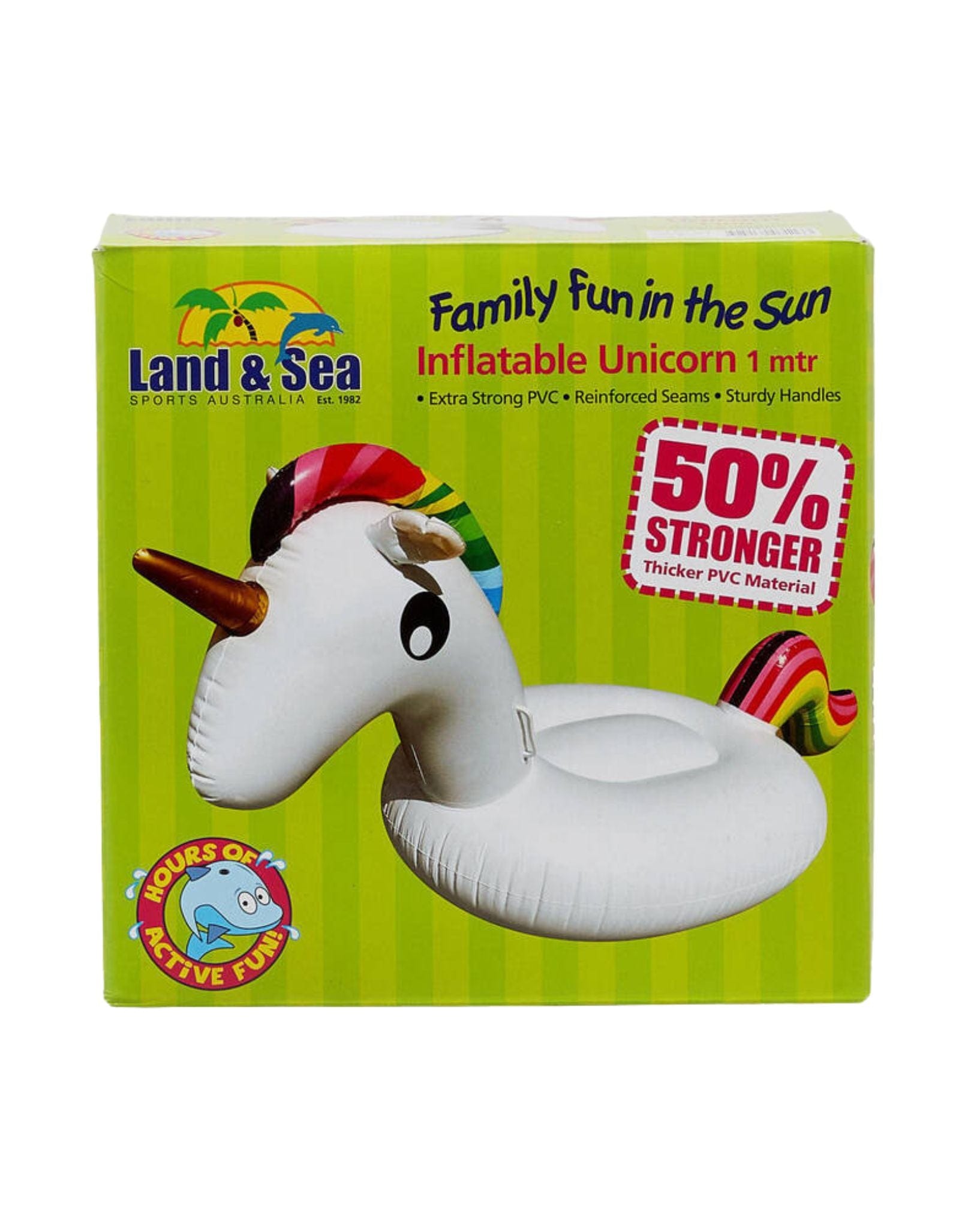 Land & Sea Unicorn Ride Inflatable