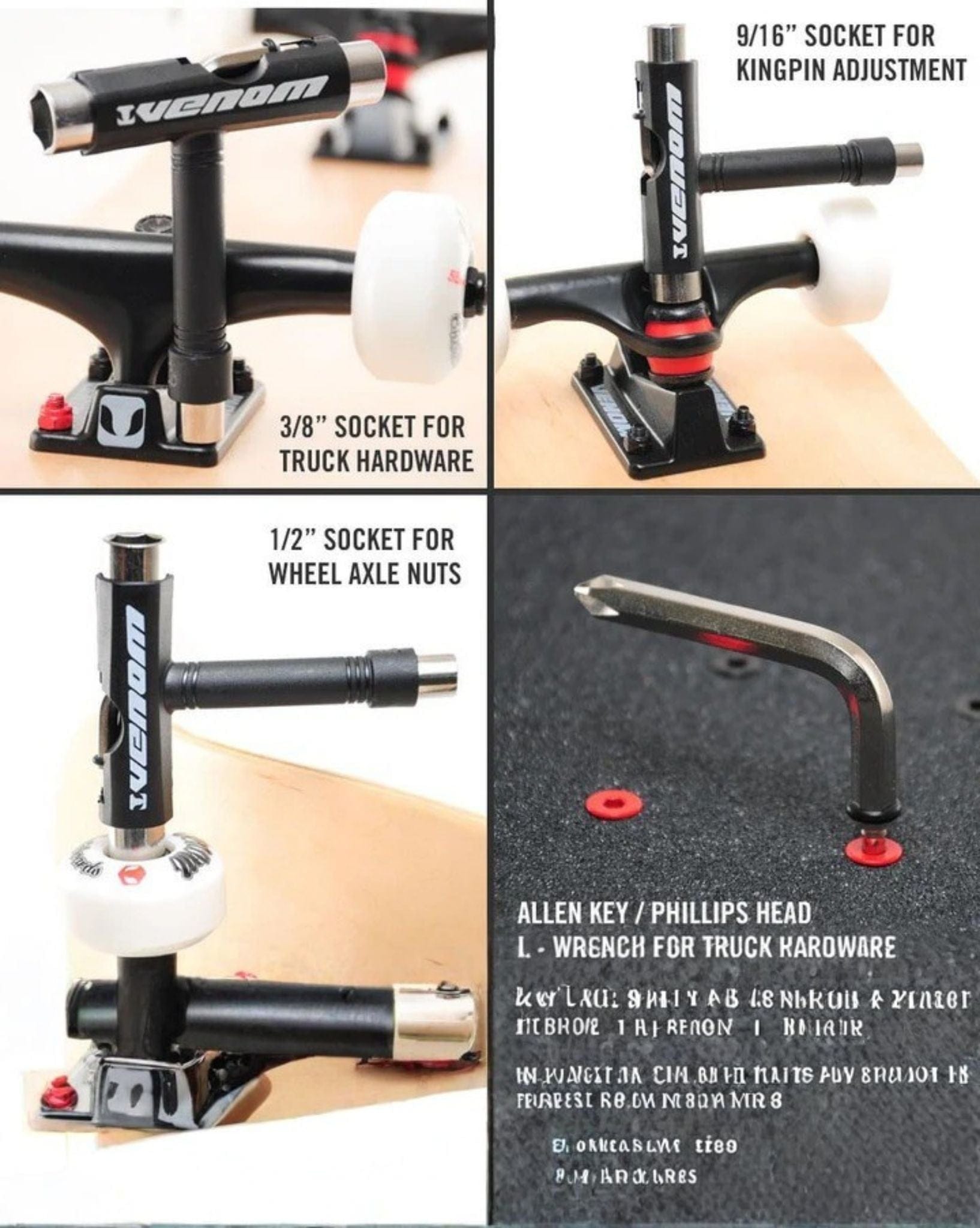 Land & Sea Venom Custom Skate Tool