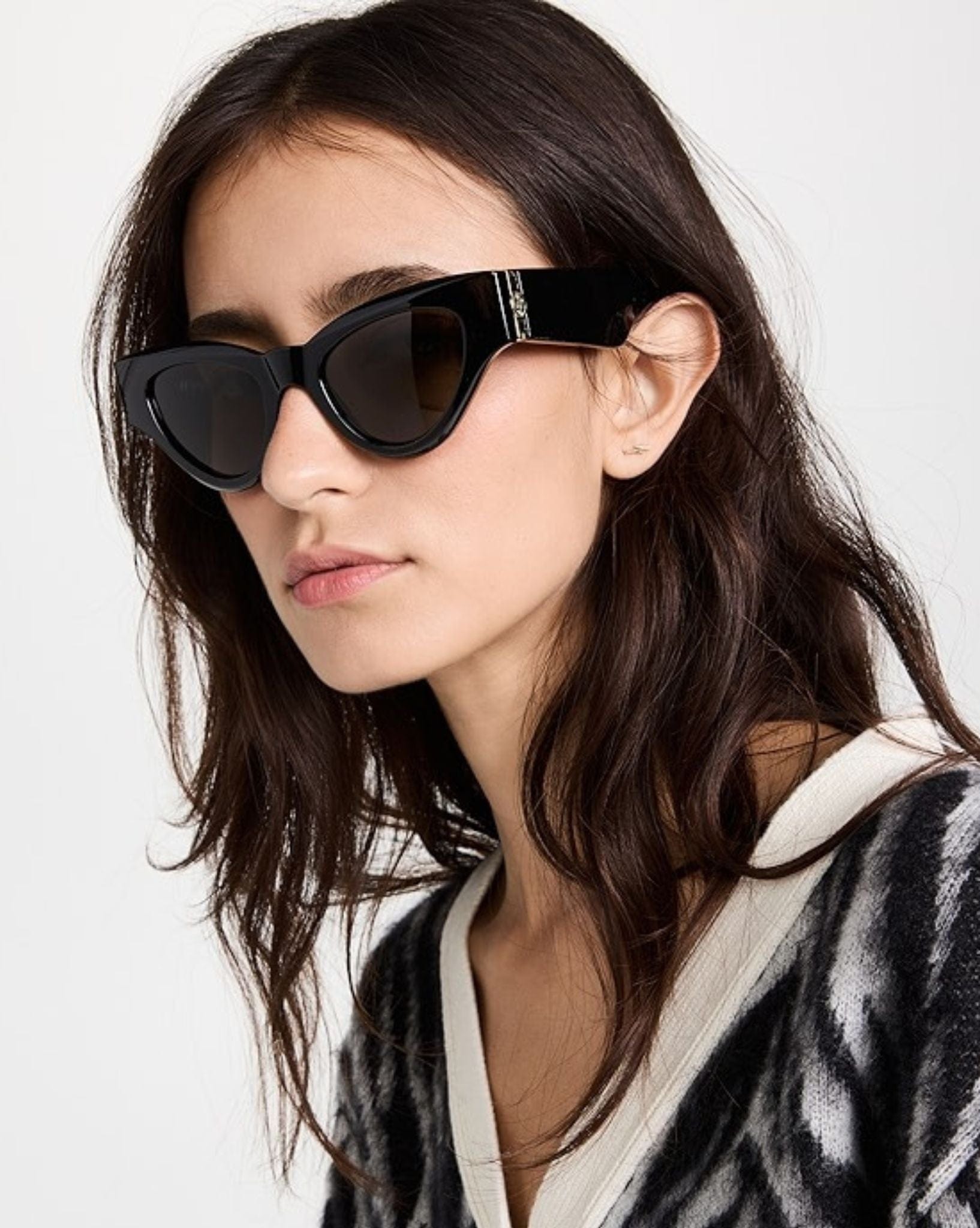 Le Specs Womens Fanplastico Sunglasses - Black