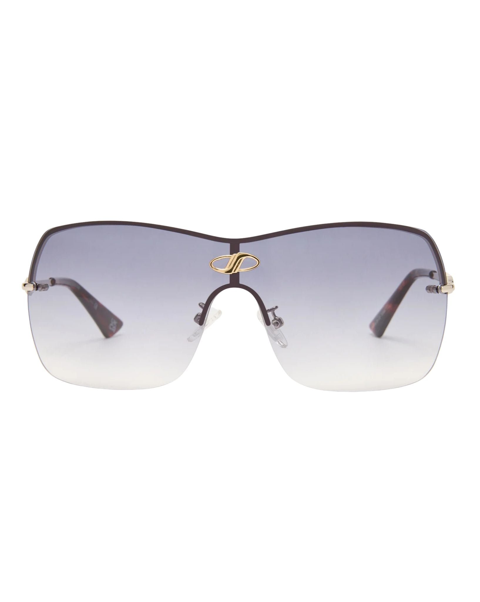 Le Specs Womens Parallel Universe Sunglasses - Silver