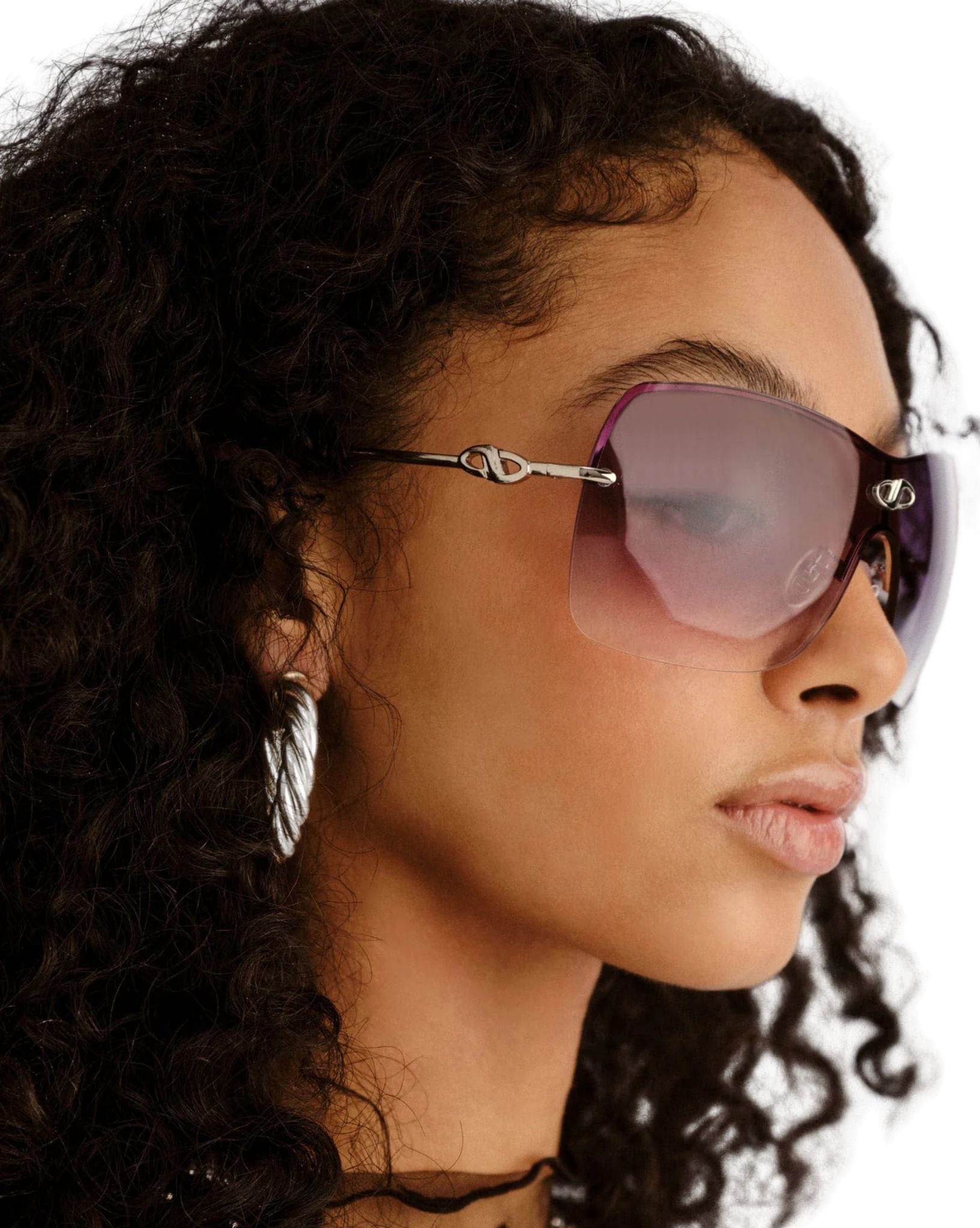 Le Specs Womens Parallel Universe Sunglasses - Silver