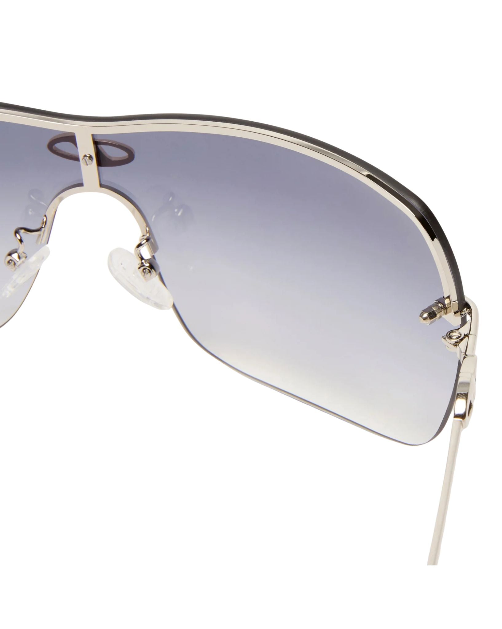 Le Specs Womens Parallel Universe Sunglasses - Silver