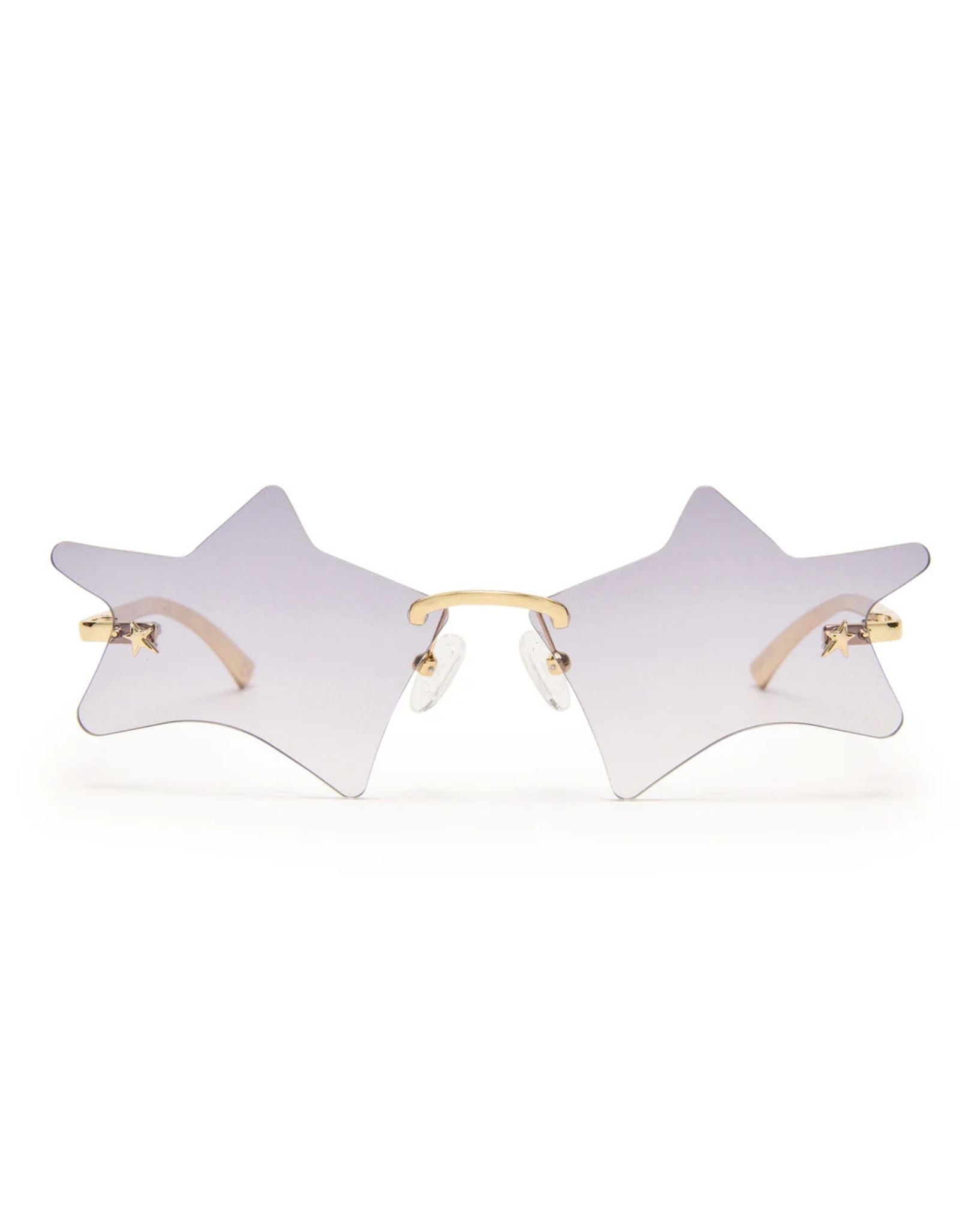 Le Specs Womens Twinkle Sungasses - Gold