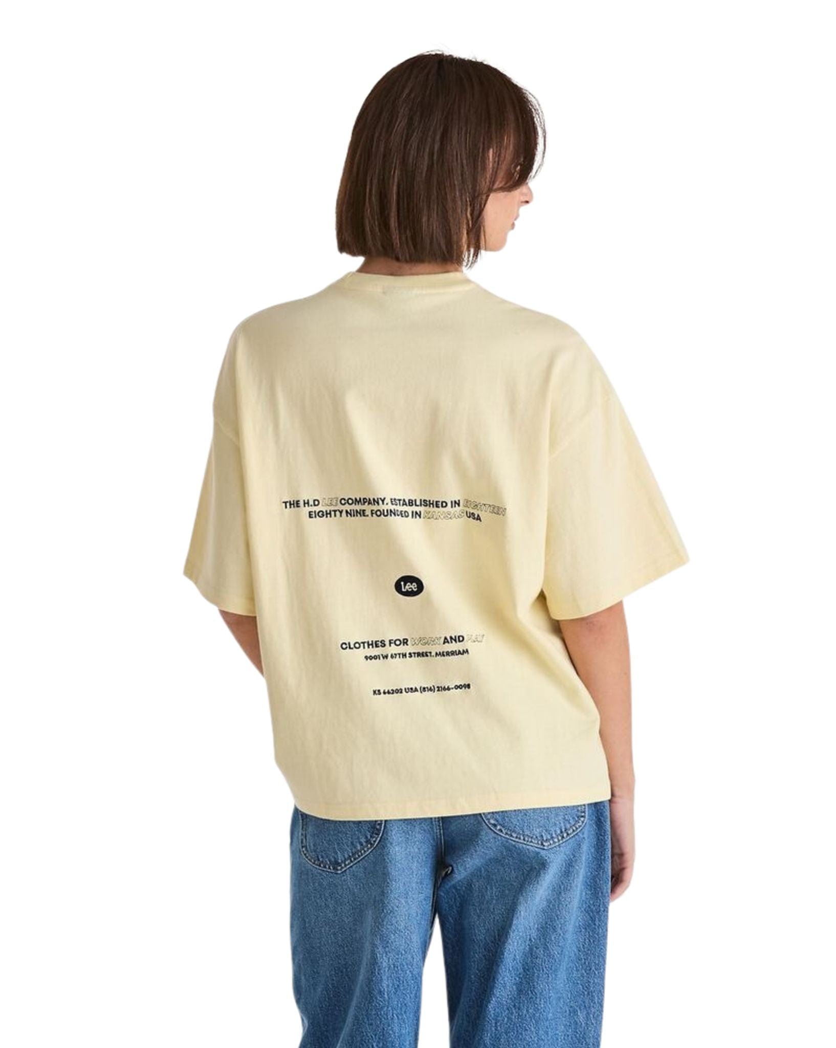 Lee Redifined Boxy Pocket Tee