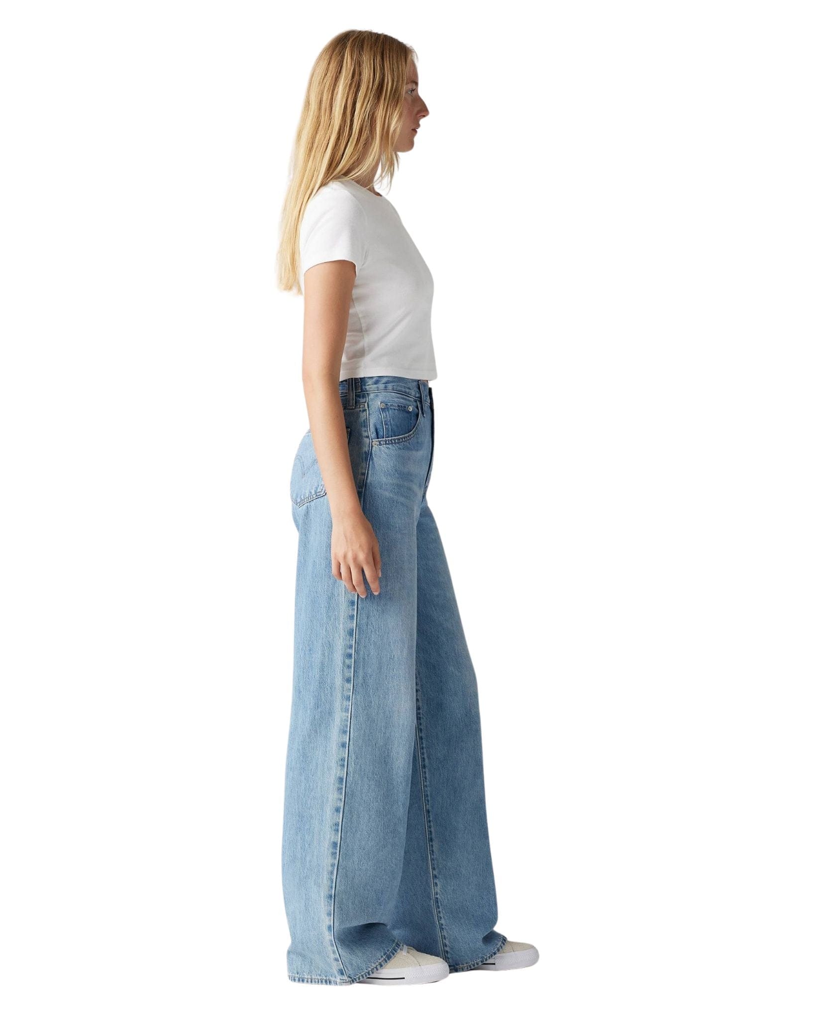 Levi Cinch Baggy - Invested Indigo