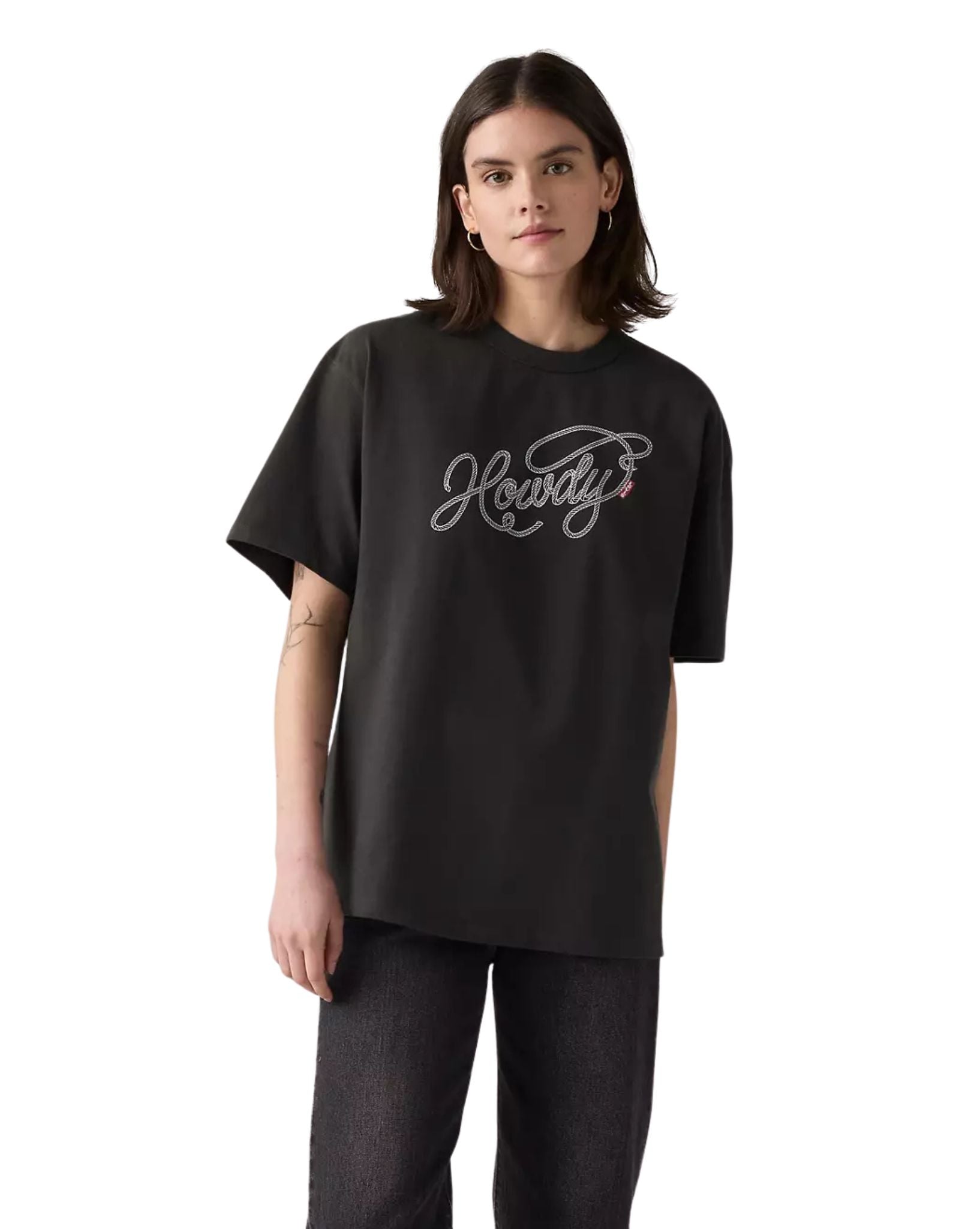 Levi GR Tabor Tee Howdy Script