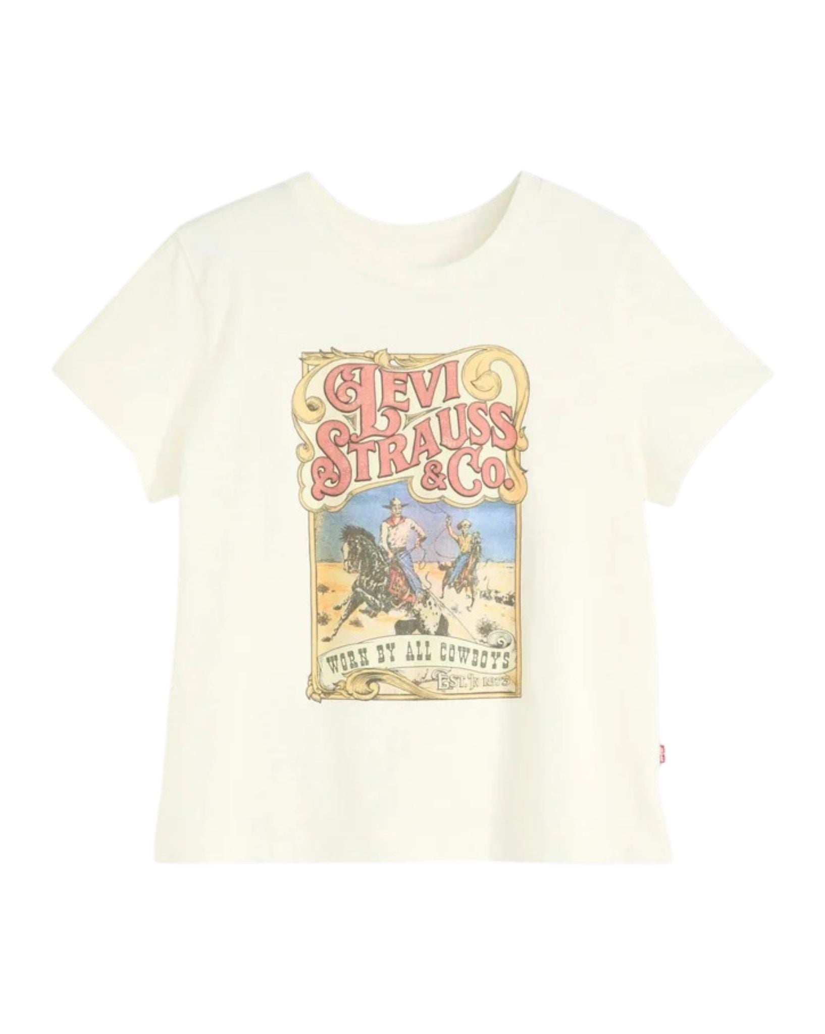Levi Graphic Boxy Tshirt Western Archival Worn