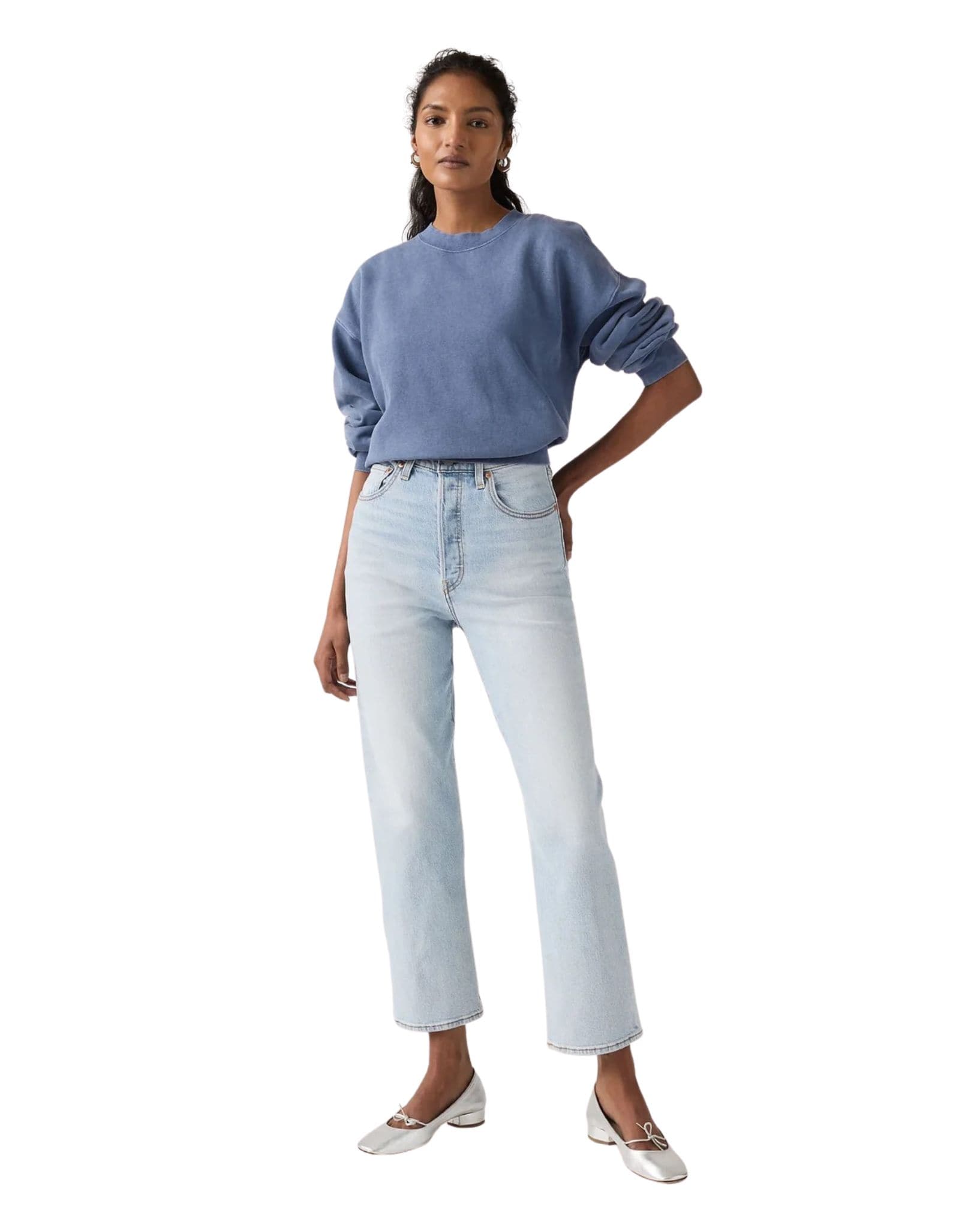 Levi Ribcage Straight Ankle - Filter Her
