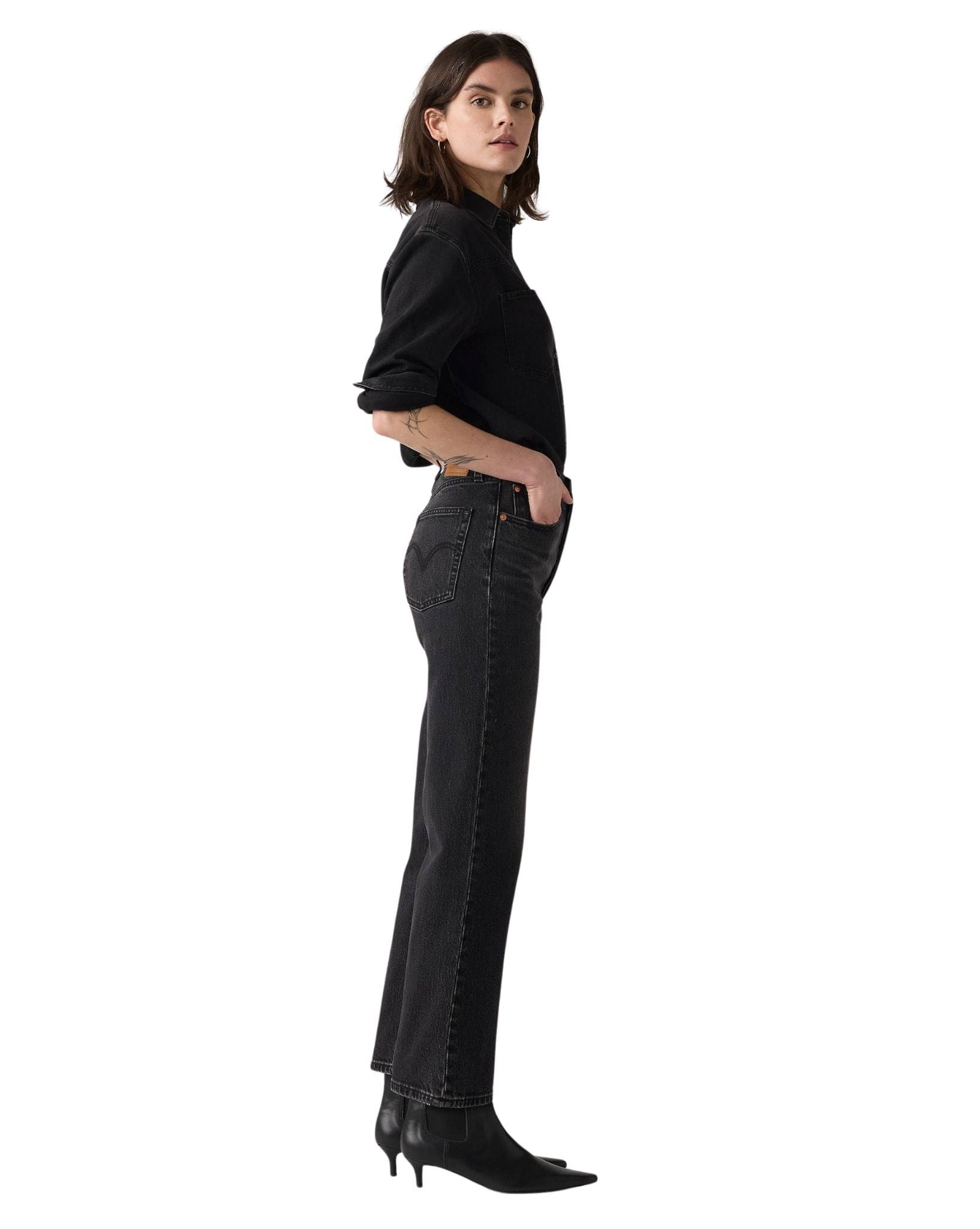 Levi Ribcage Straight Ankle Loom About