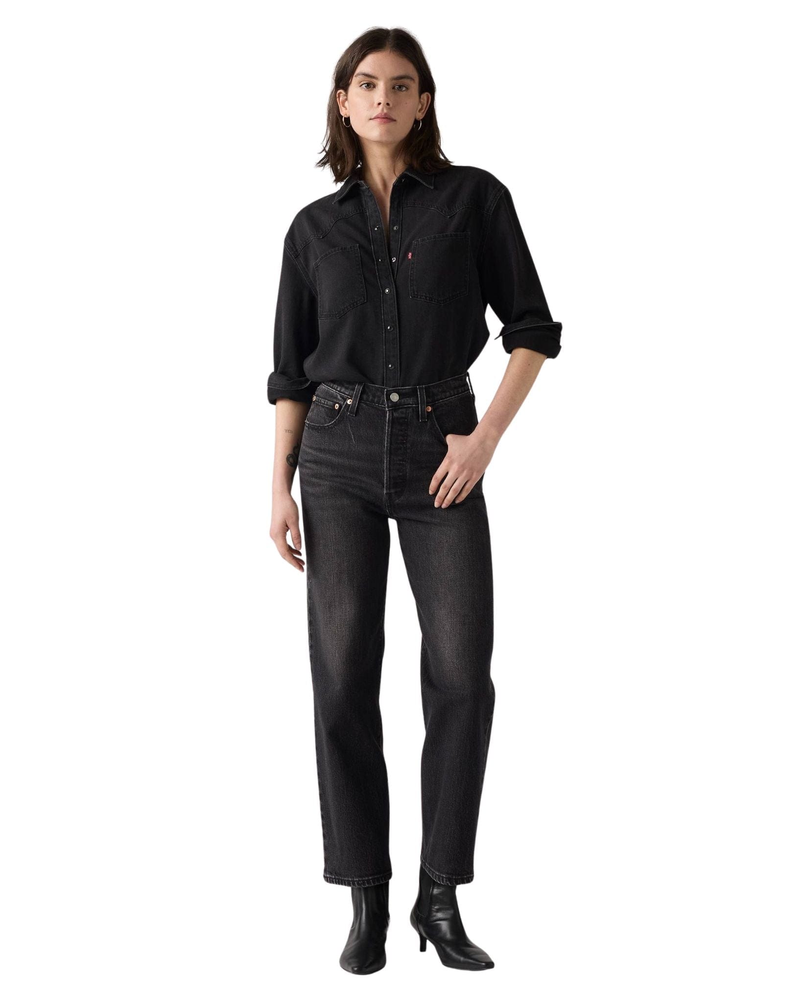 Levi Ribcage Straight Ankle Loom About
