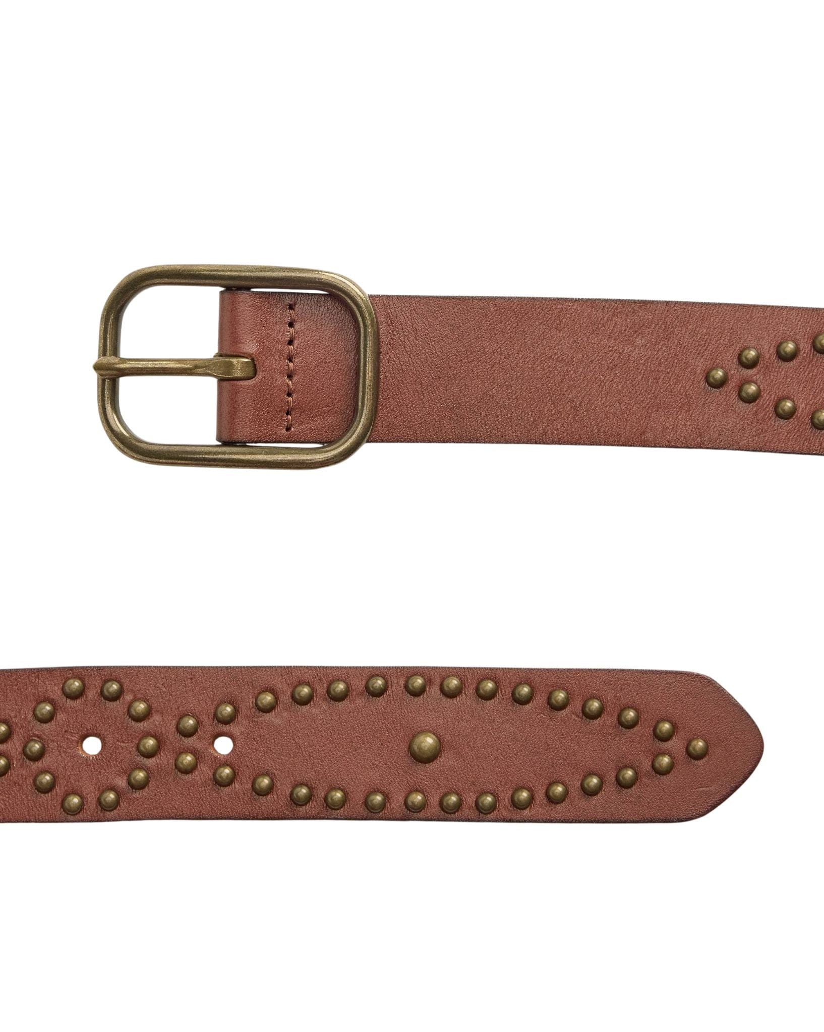 Levi Studded Western Belt