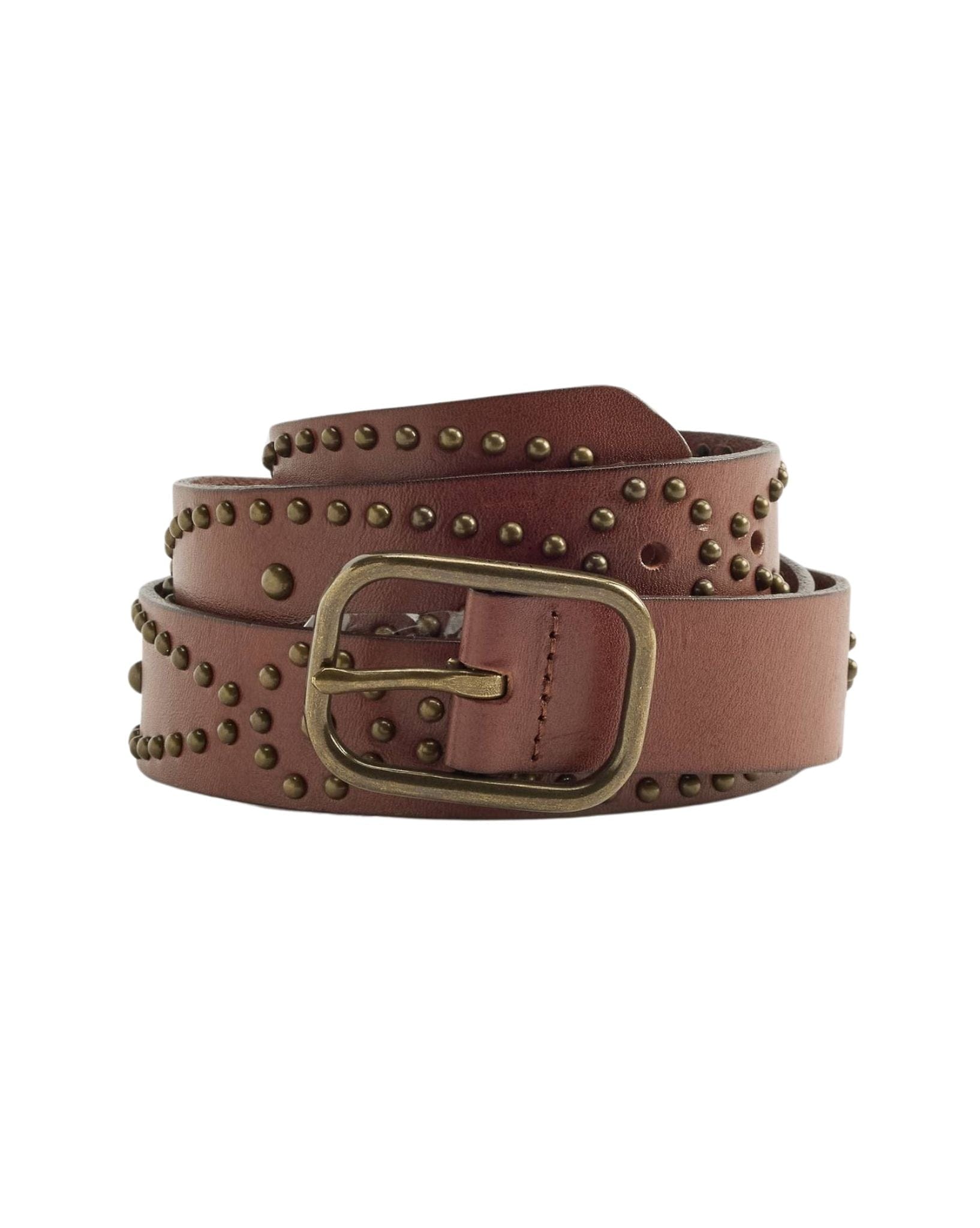 Levi Studded Western Belt