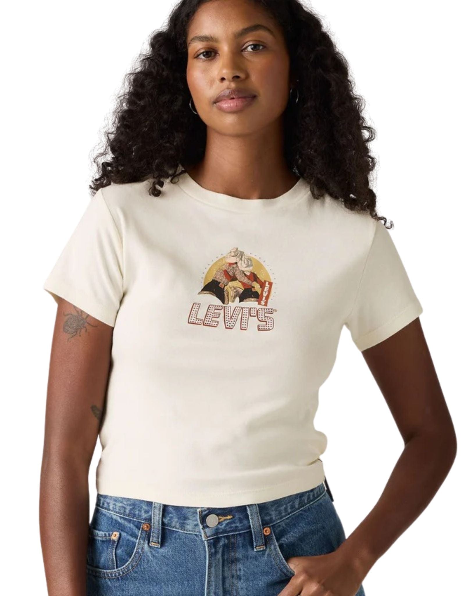 Levi Womens Graphic Essential Sporty Tee