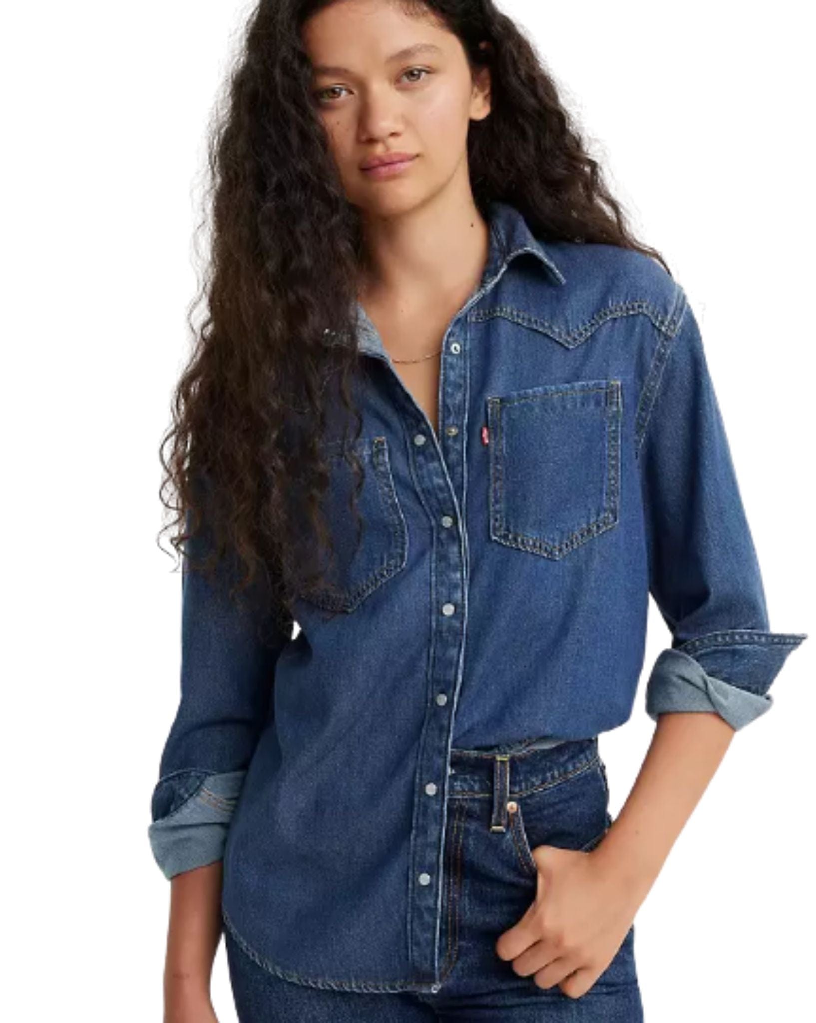 Levi Womens Teadora Western Shirt