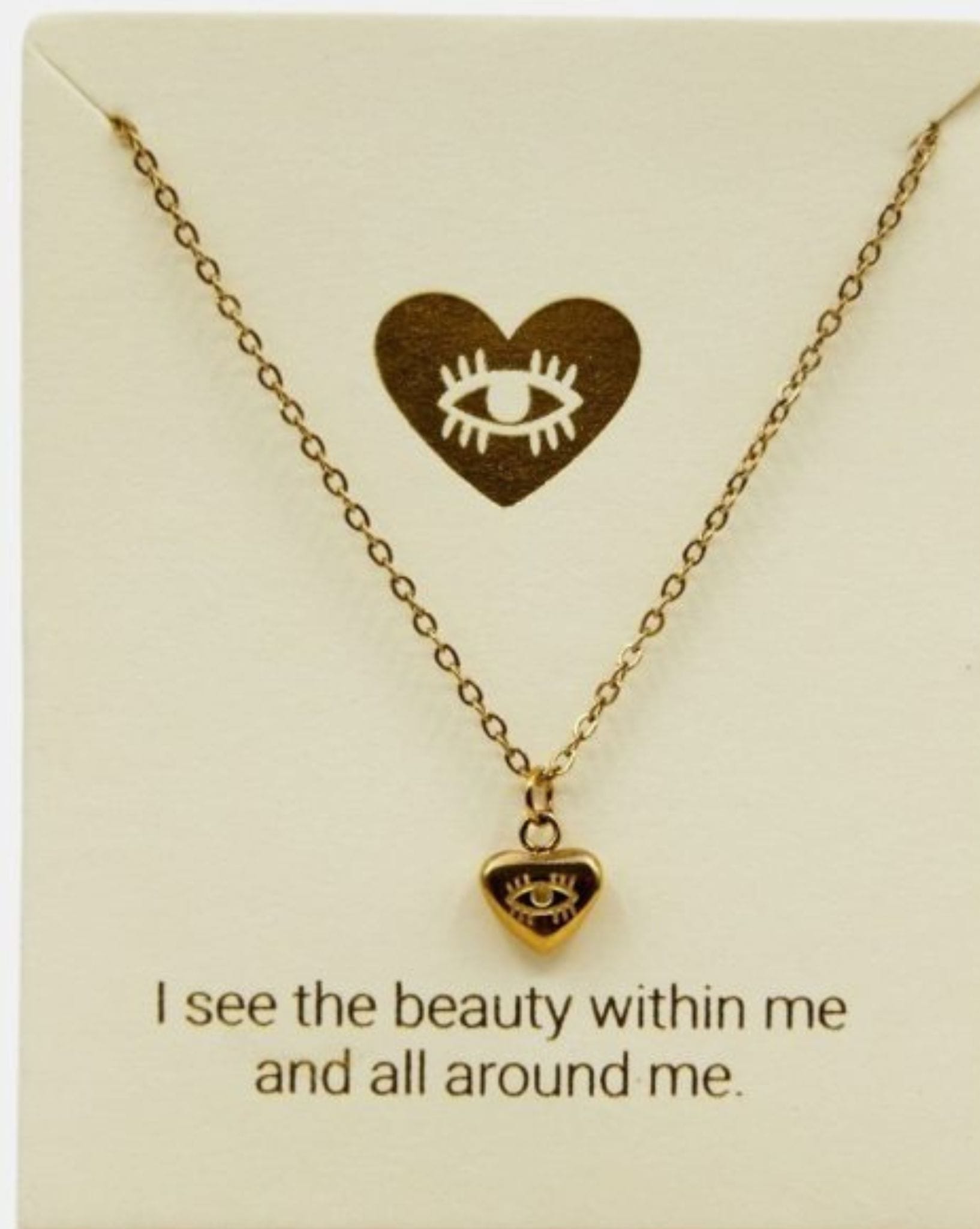 Love Lunamei Inspiration Pendant Necklace