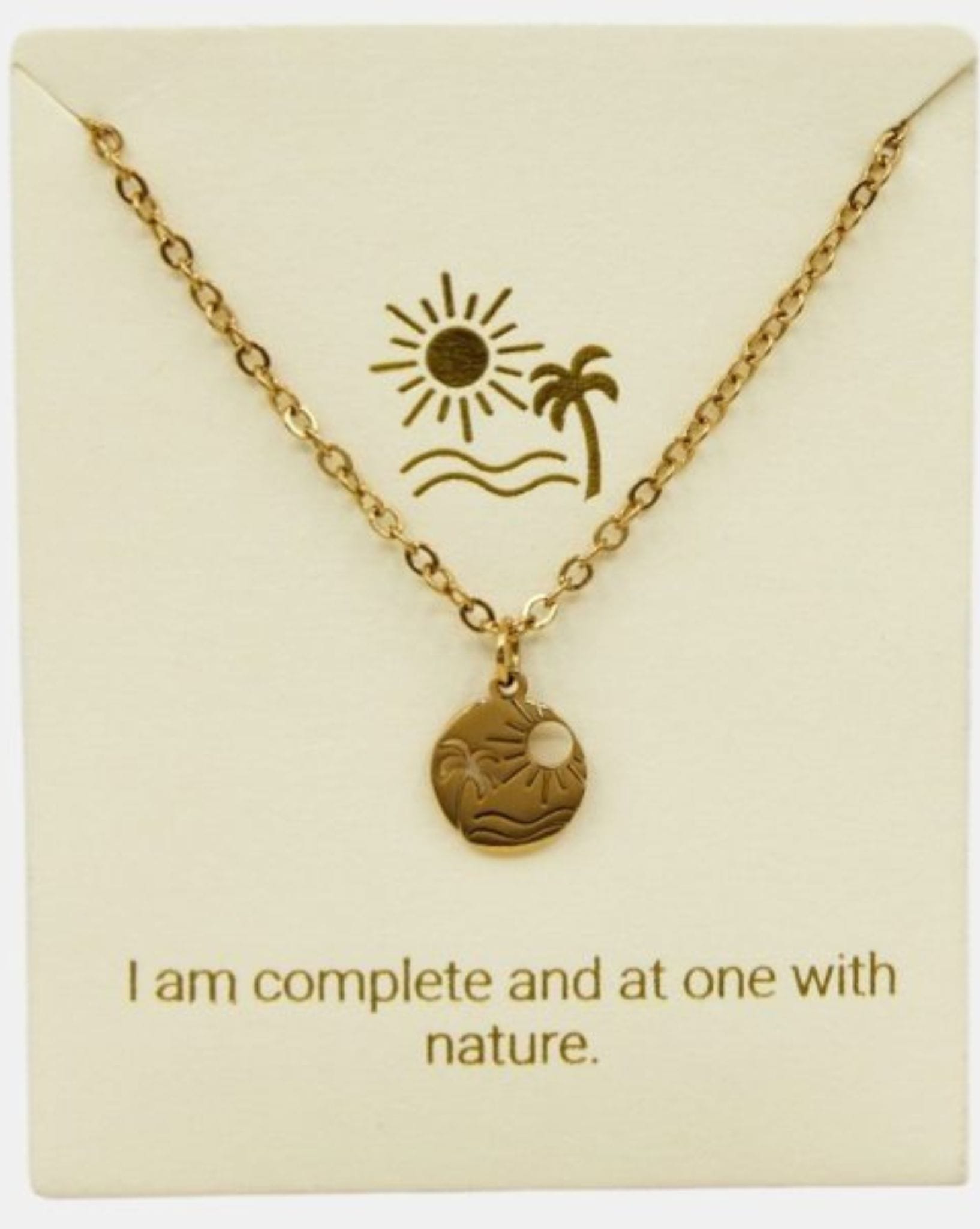 Love Lunamei Inspiration Pendant Necklace