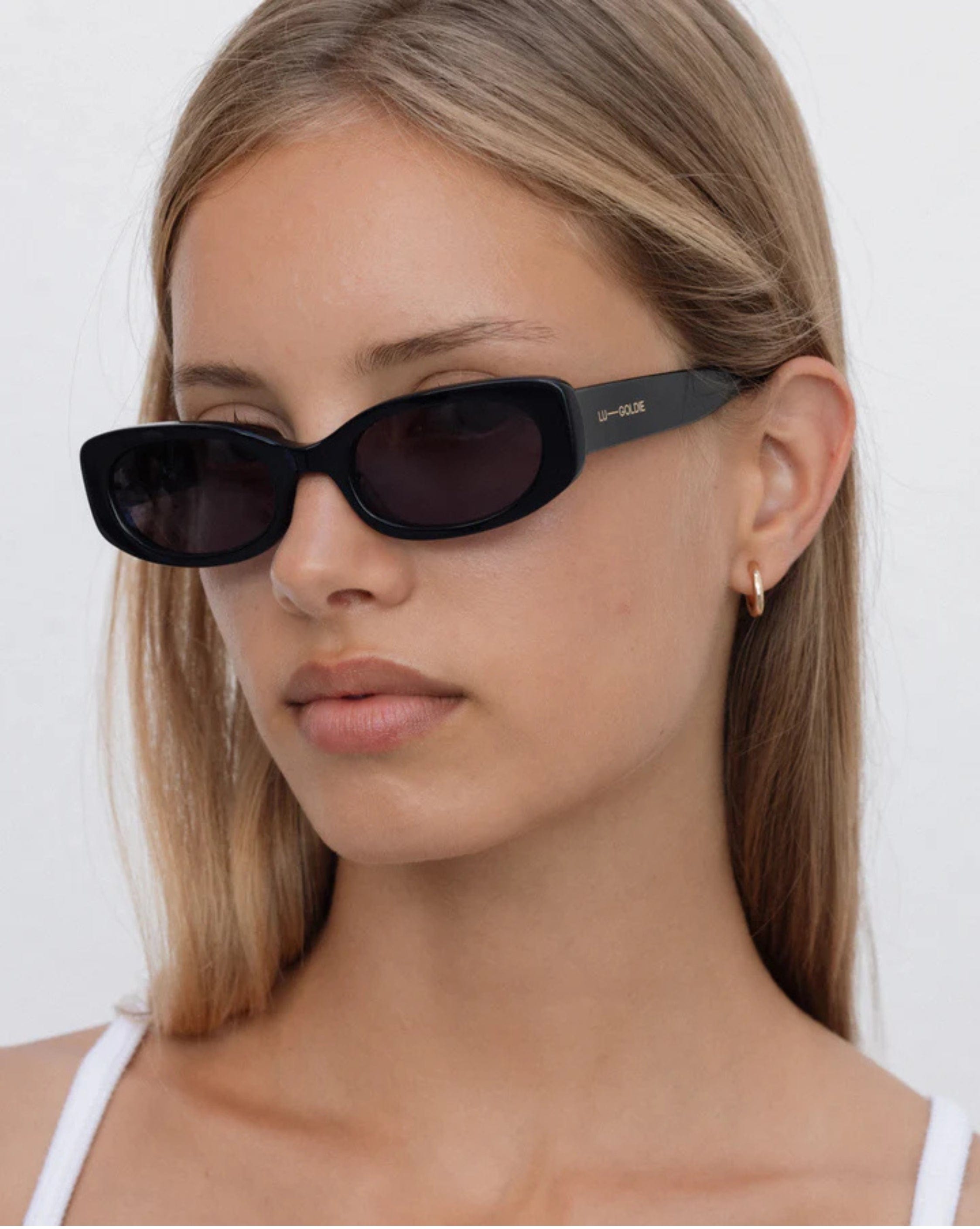 Lu Goldie Cali - Black Sunglasses