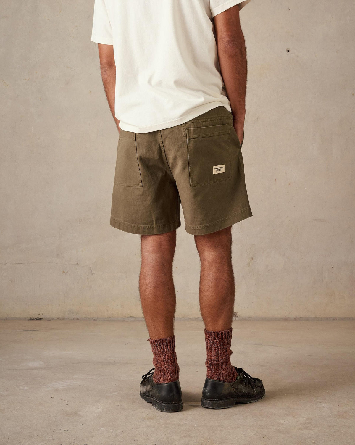 McTavish Twill Shorts in Green, photo 11
