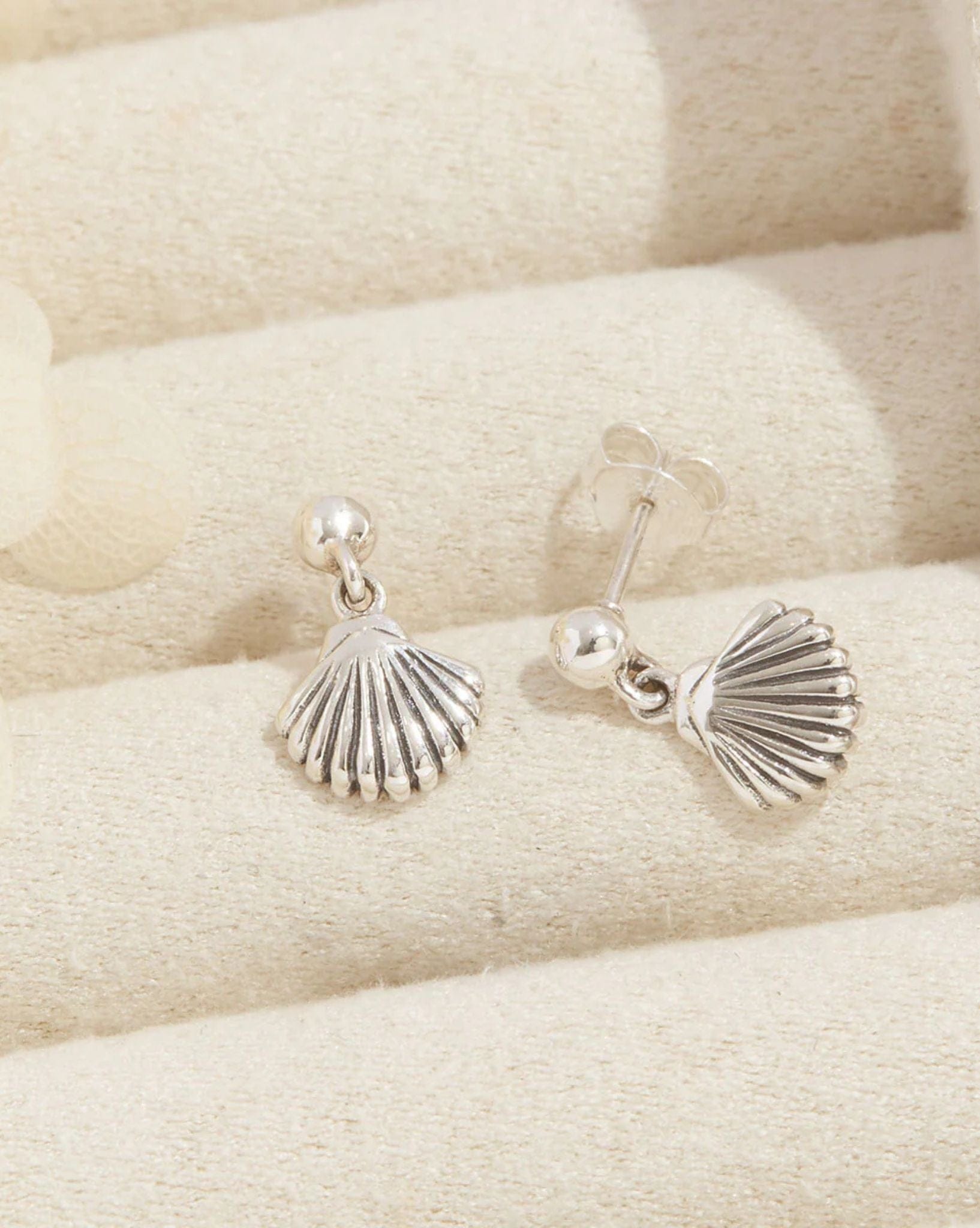 Midsummer Star Shell Stud Drop