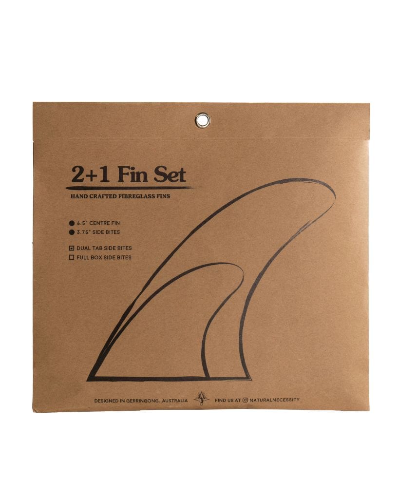 Natural Necessity 2+1 Mid Length Fin Set