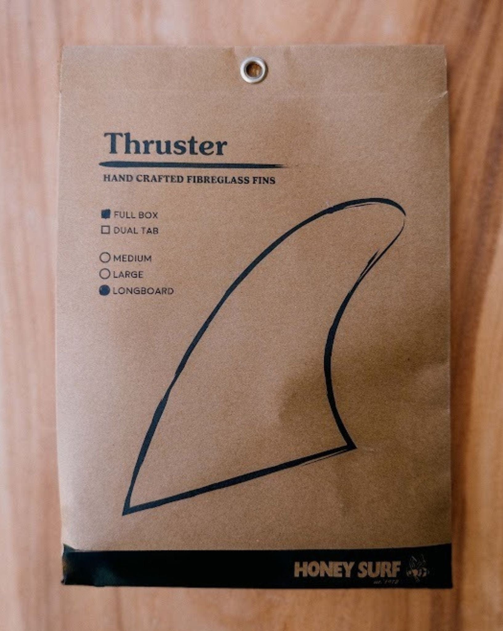 Natural Necessity Longboard Thruster Fin Set