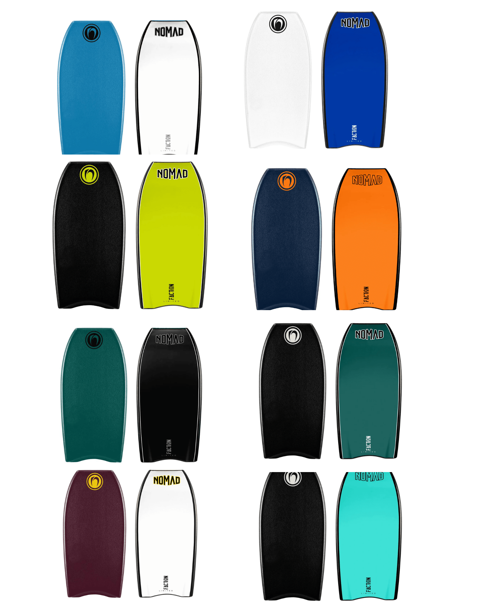 Nomad Bodyboards Faction Limited PP Bodyboard