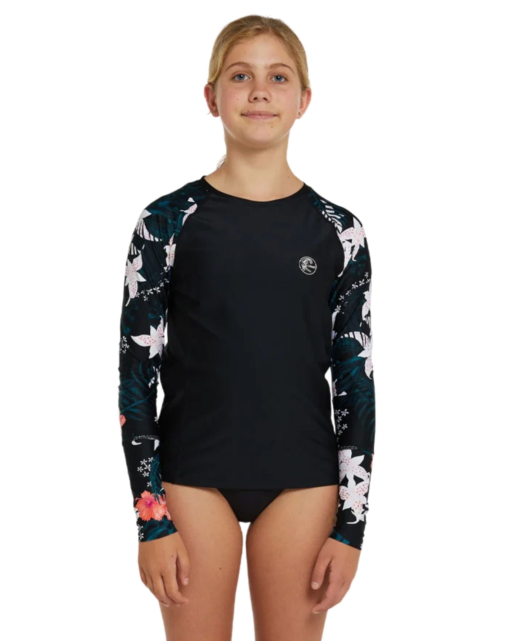 O'Neill Girls Bahia Uv Ls Rash Tee
