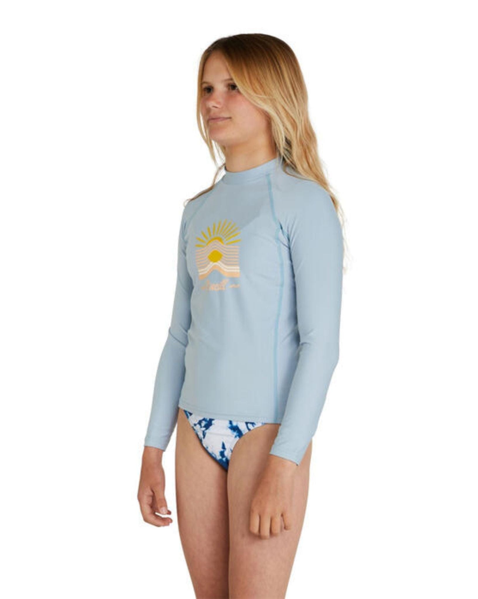O'Neill Girls Basic Uv Skins Ls Crew