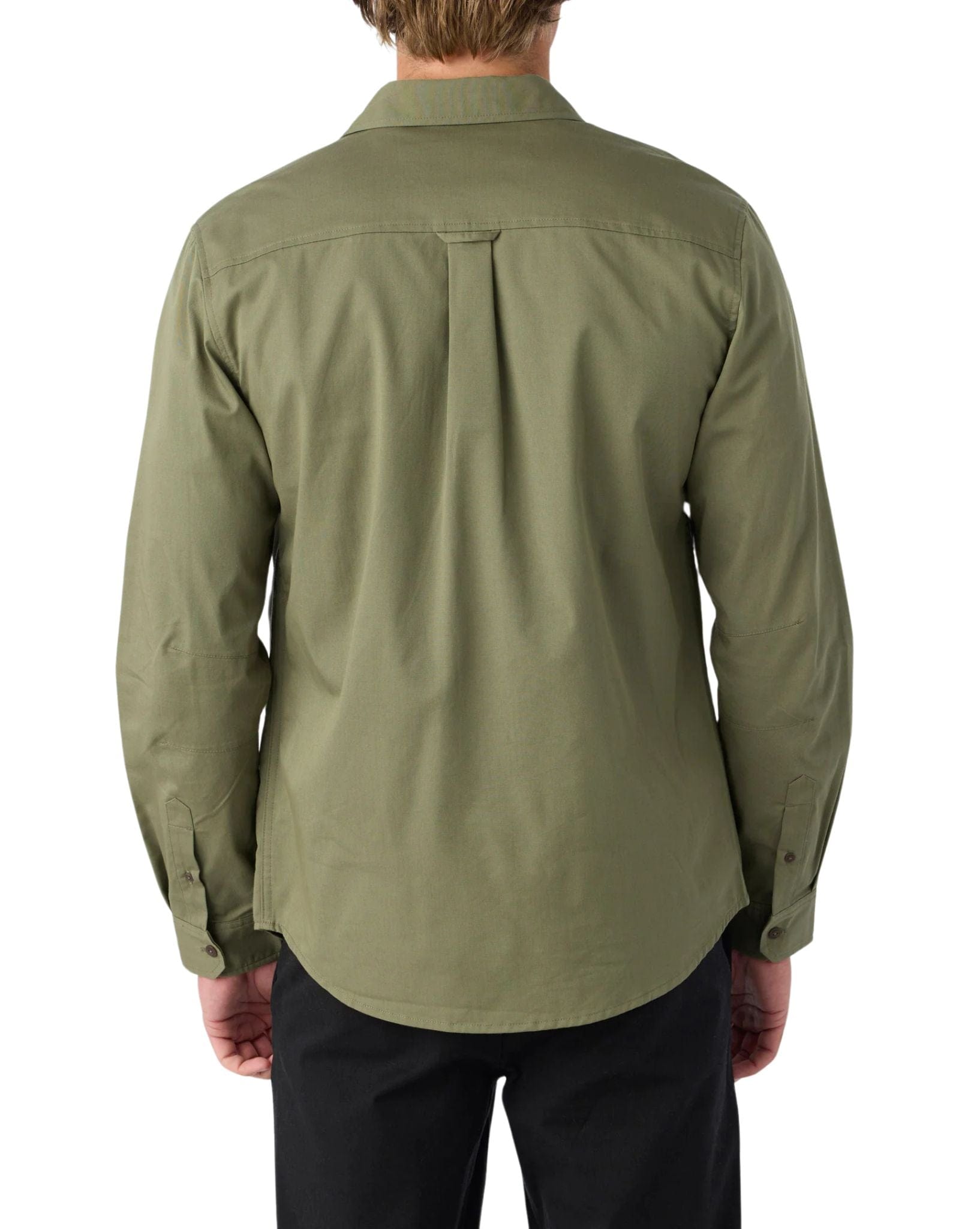 O'Neill Mens TRVLR Drifter Overshirt - Deep Lichen Green