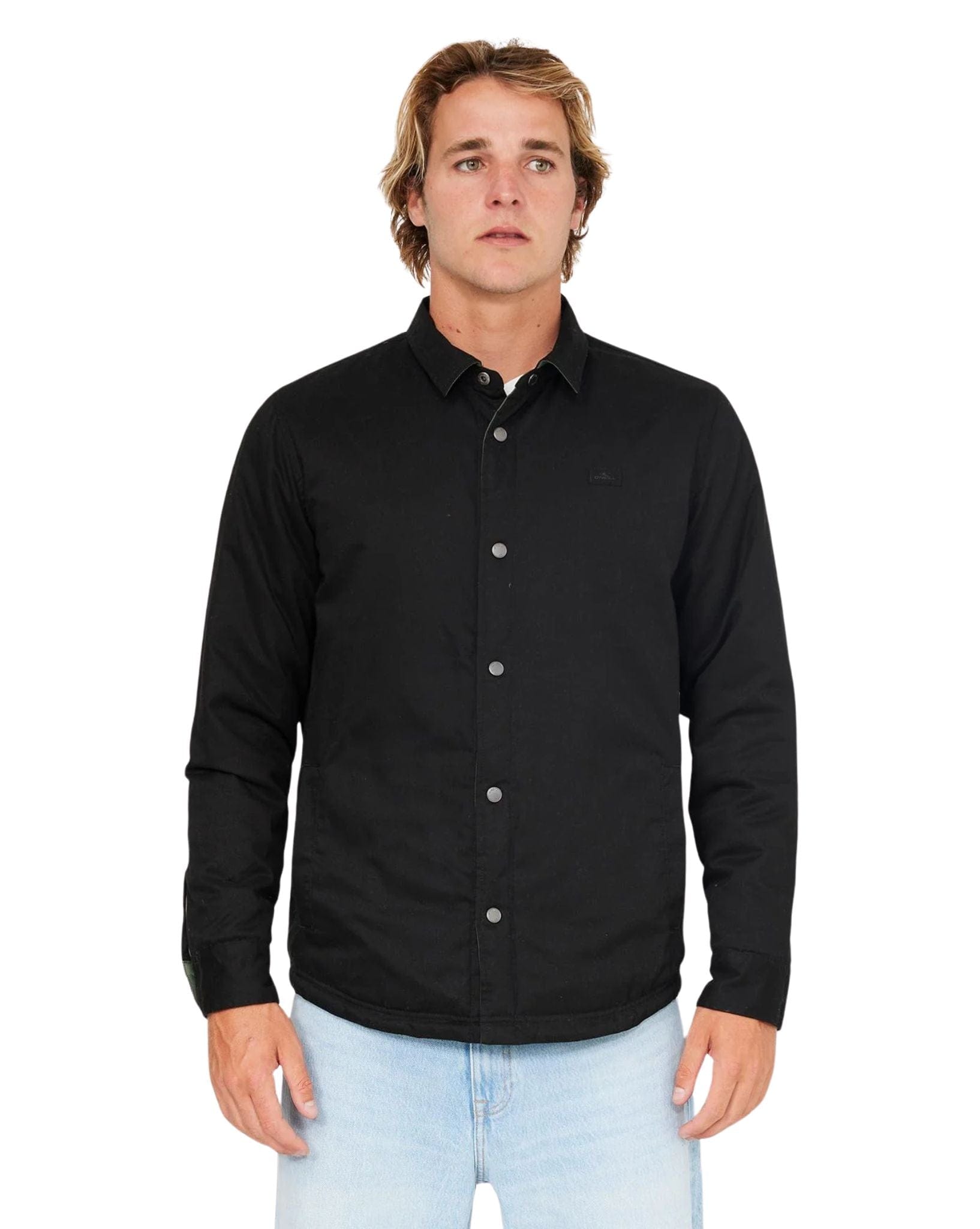 O'Neill Mens Zepher Reversible Jacket - Dark Olive