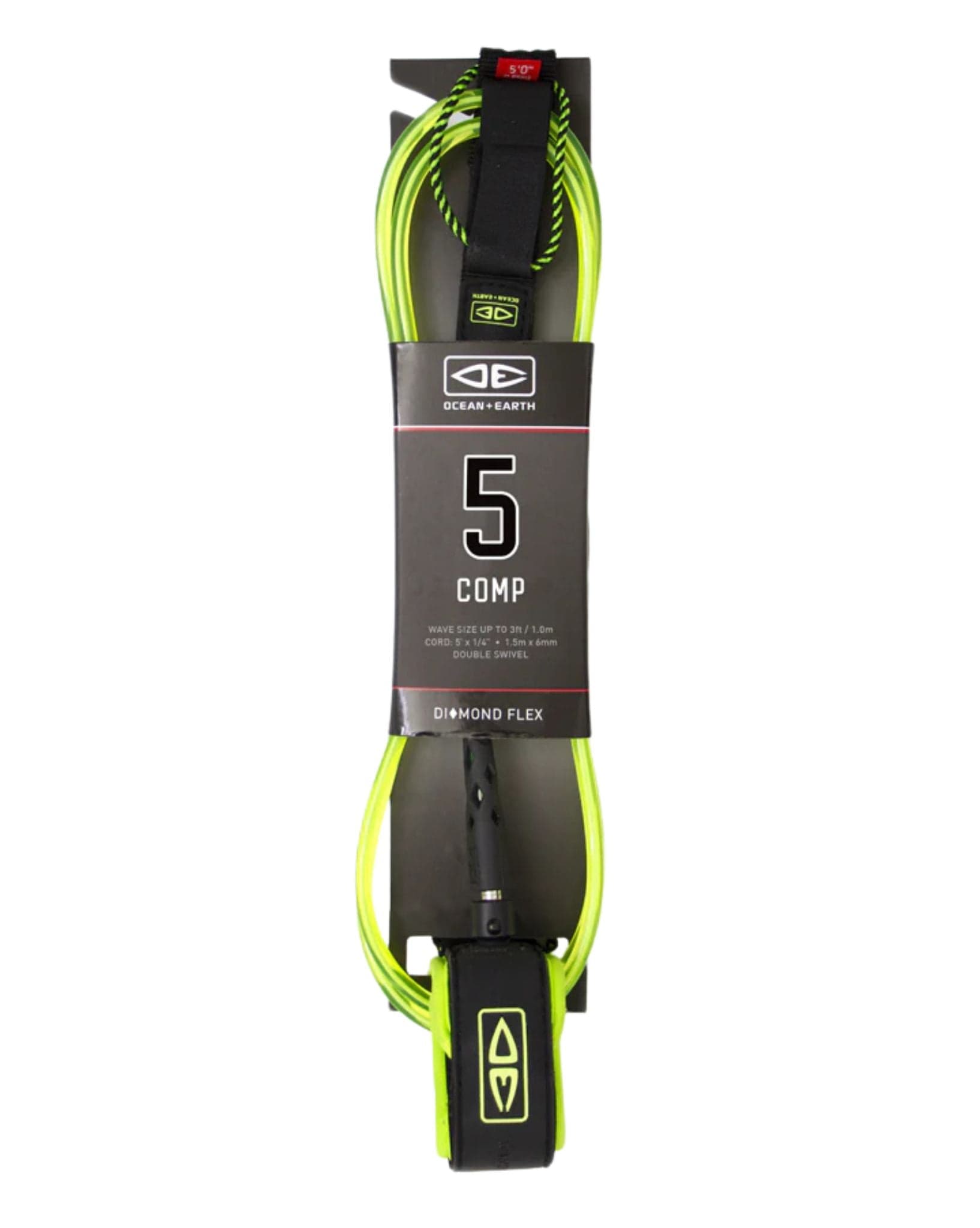 Ocean and Earth 5'0 Regular Comp Leash