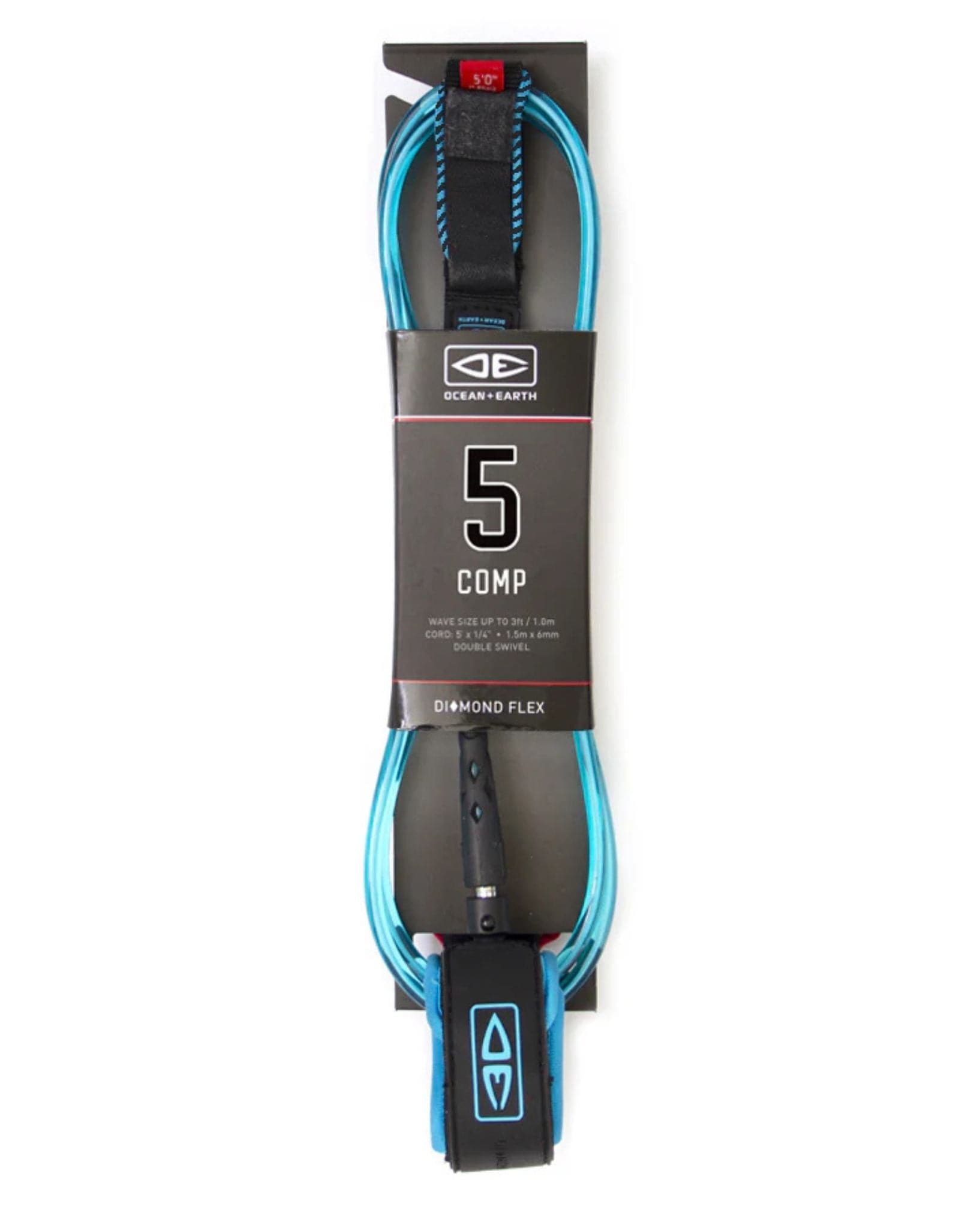 Ocean and Earth 5'0 Regular Comp Leash