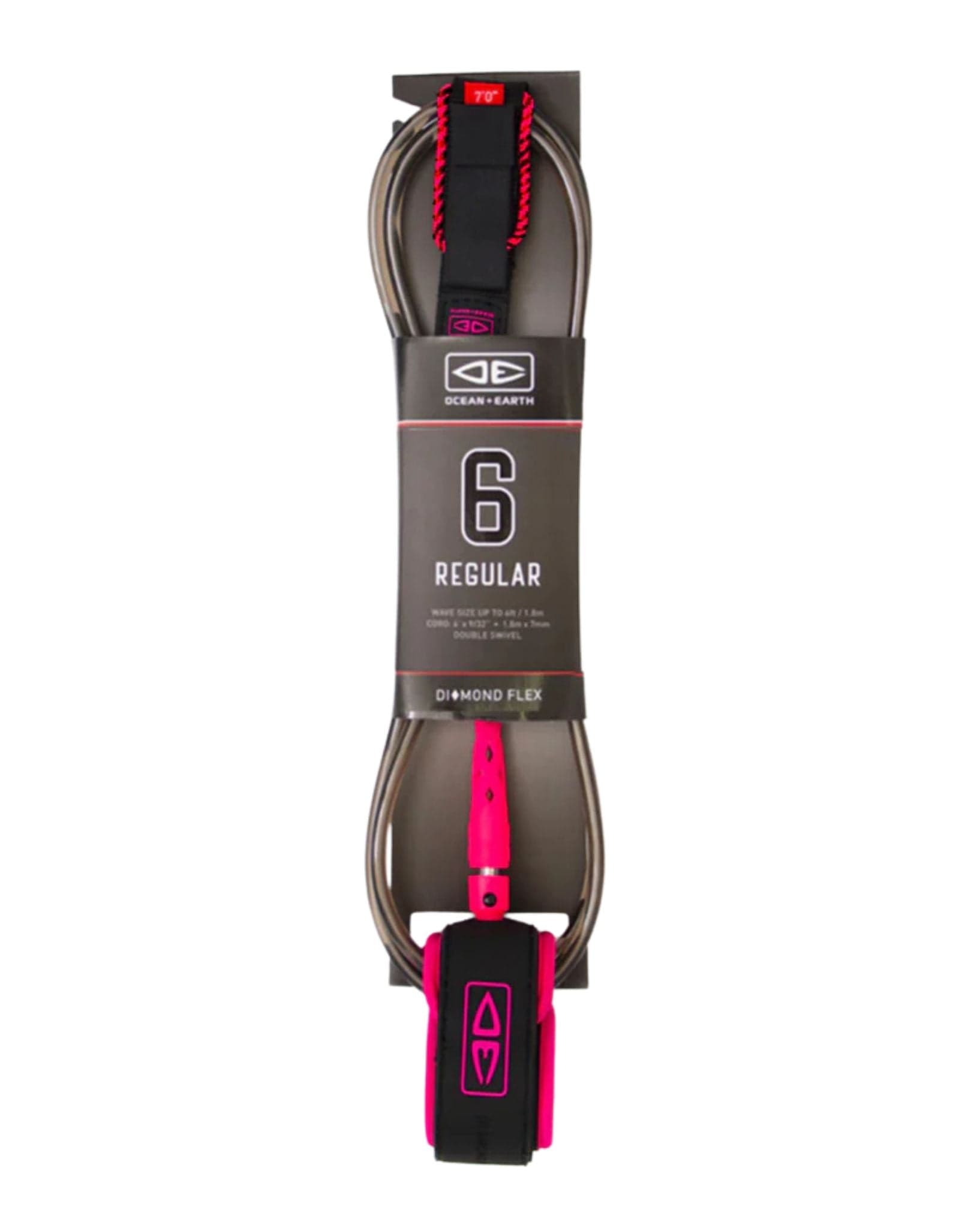 Ocean and Earth 6'0 Regular Moulded Leash