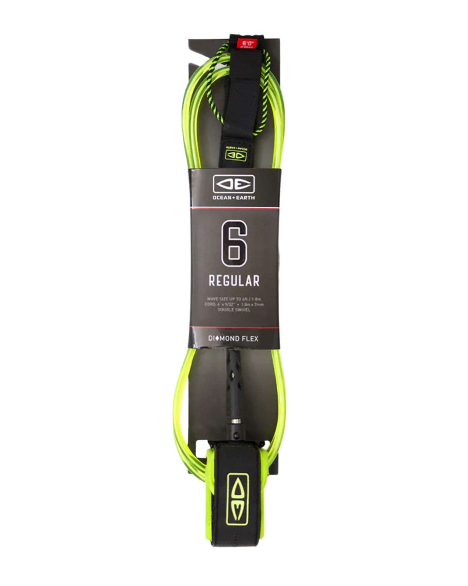 Ocean and Earth 6'0 Regular Moulded Leash