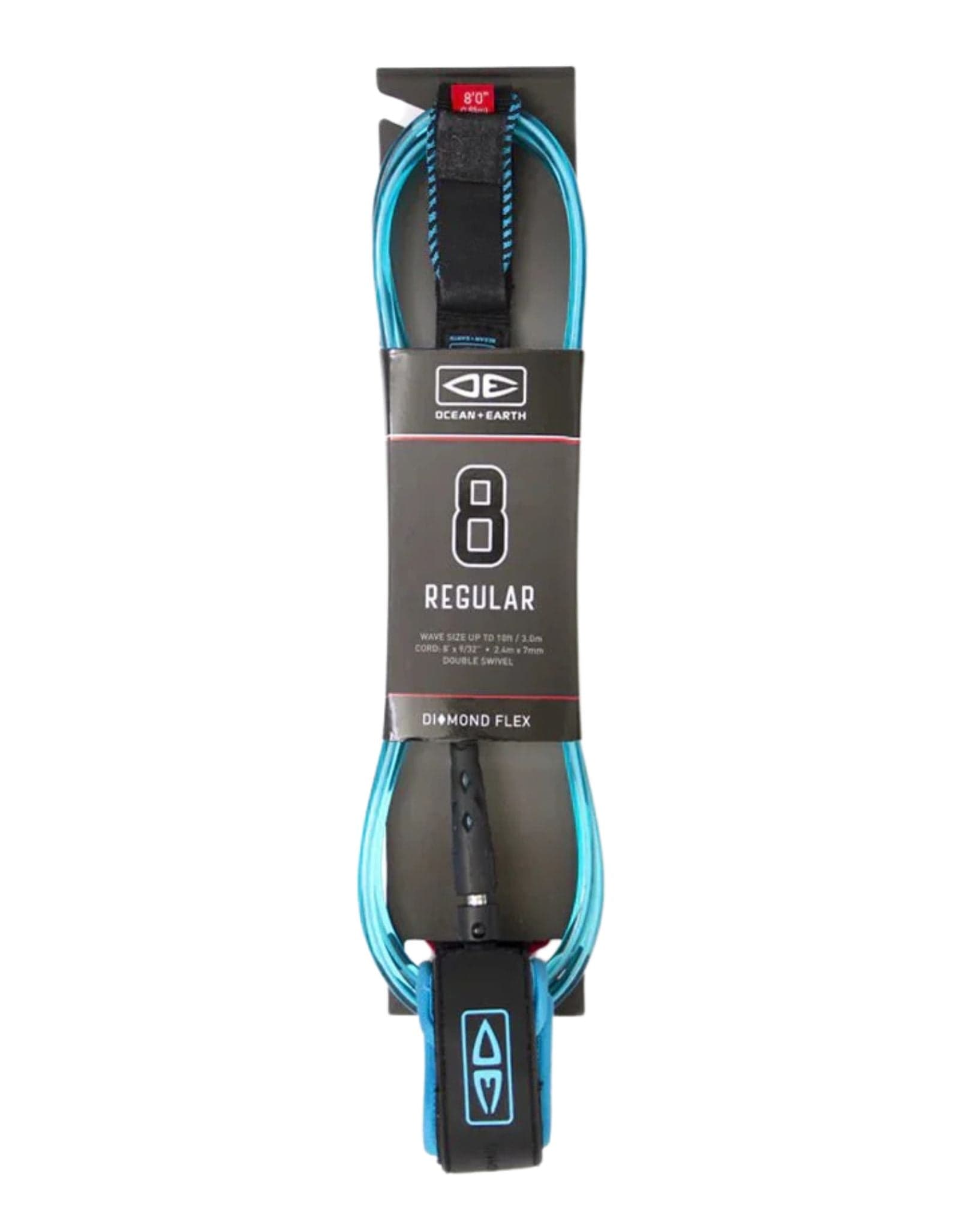 Ocean and Earth 8'0 Regular Moulded Leash